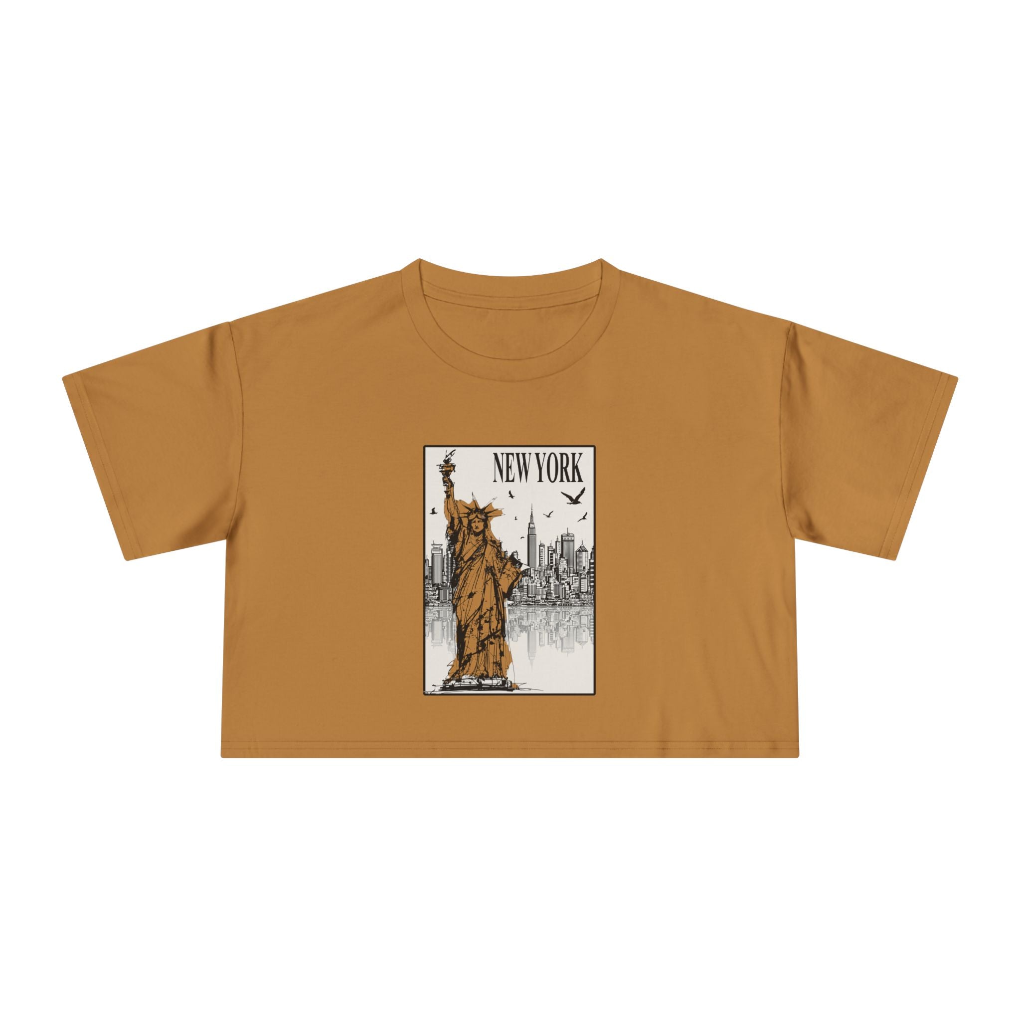 Brooklyn Skinout Crop Tee