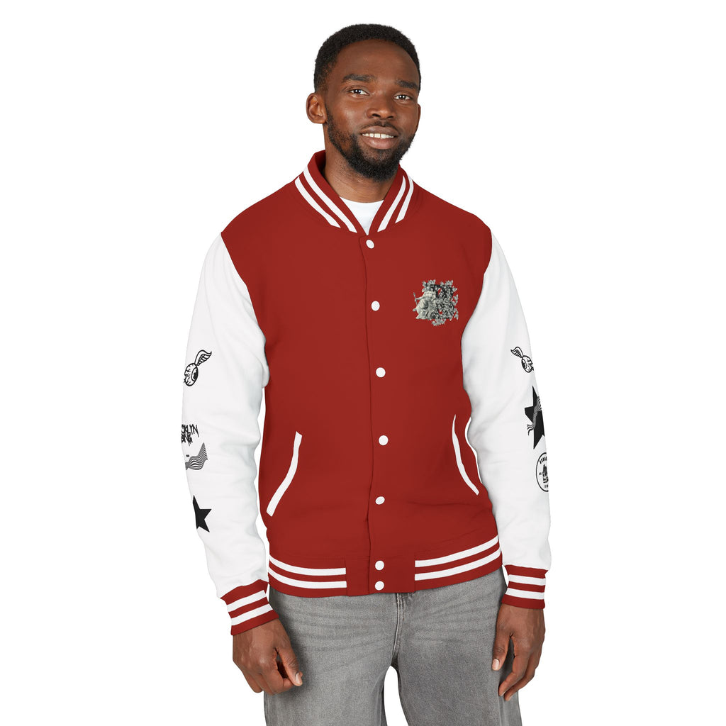 King Me Skull Varsity Jacket