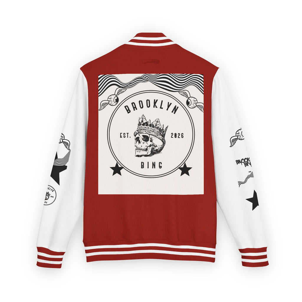 King Me Skull Varsity Jacket