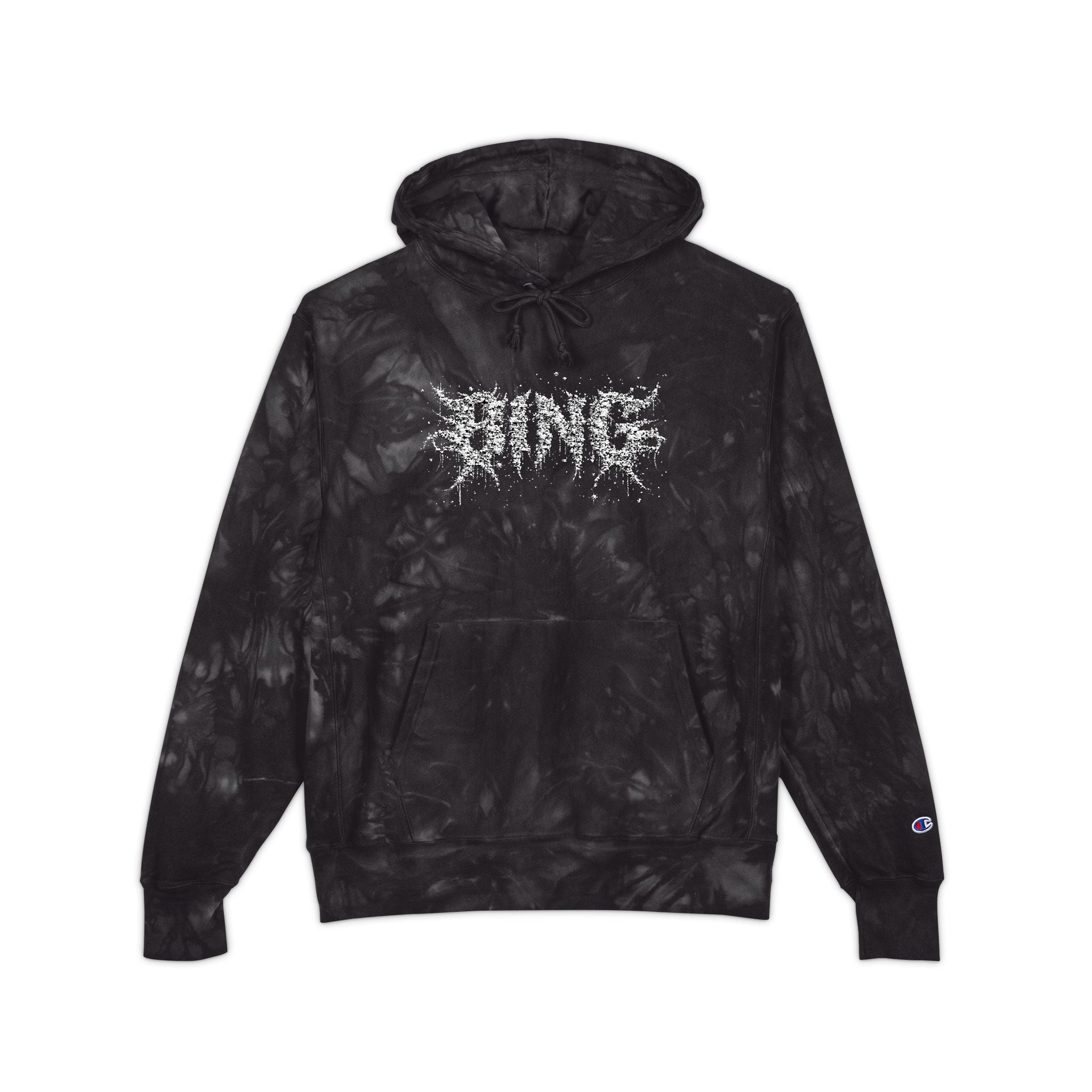 Brooklyn Bing Tie-Dye Embroidered Hoodie