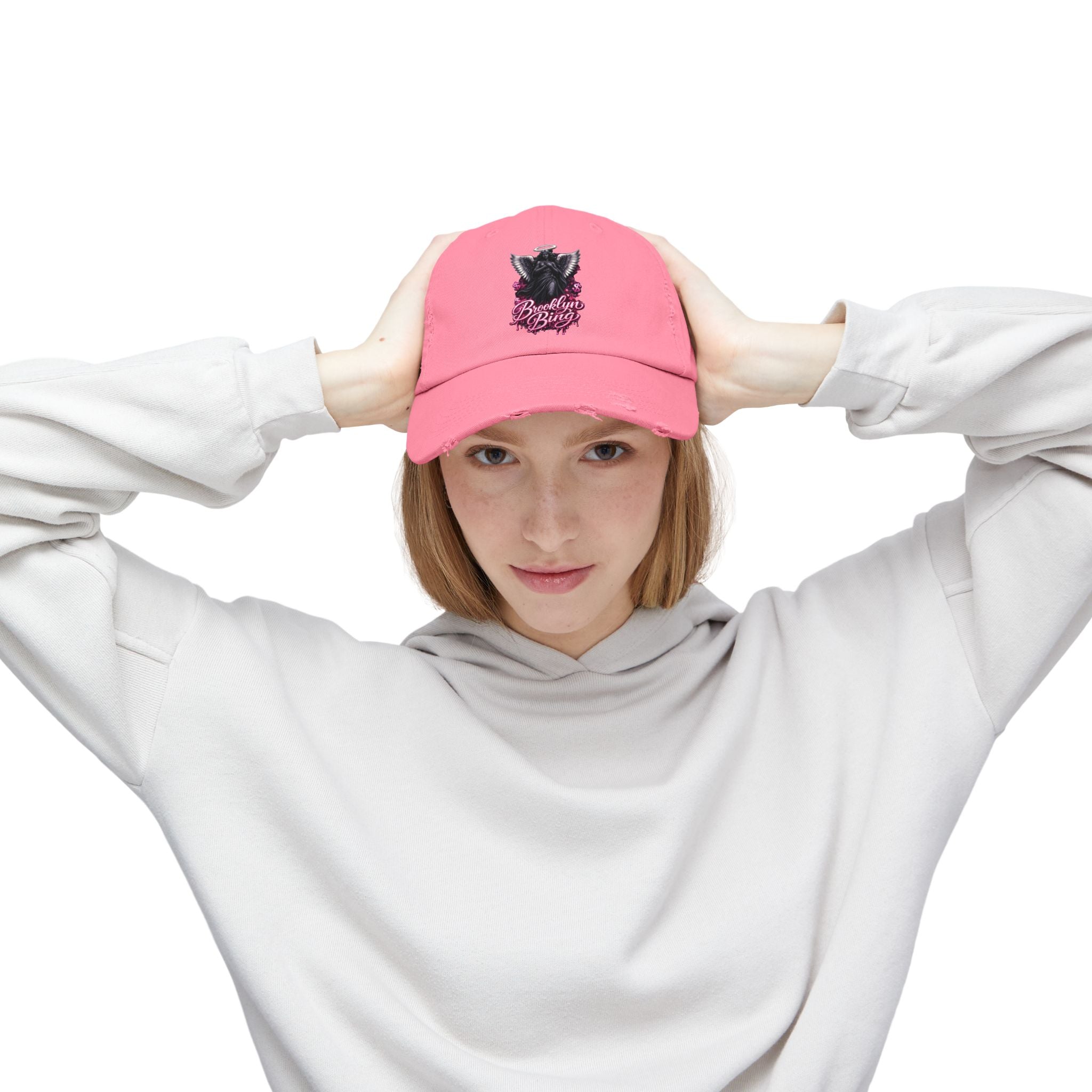 Underdog Angel Distressed Cap