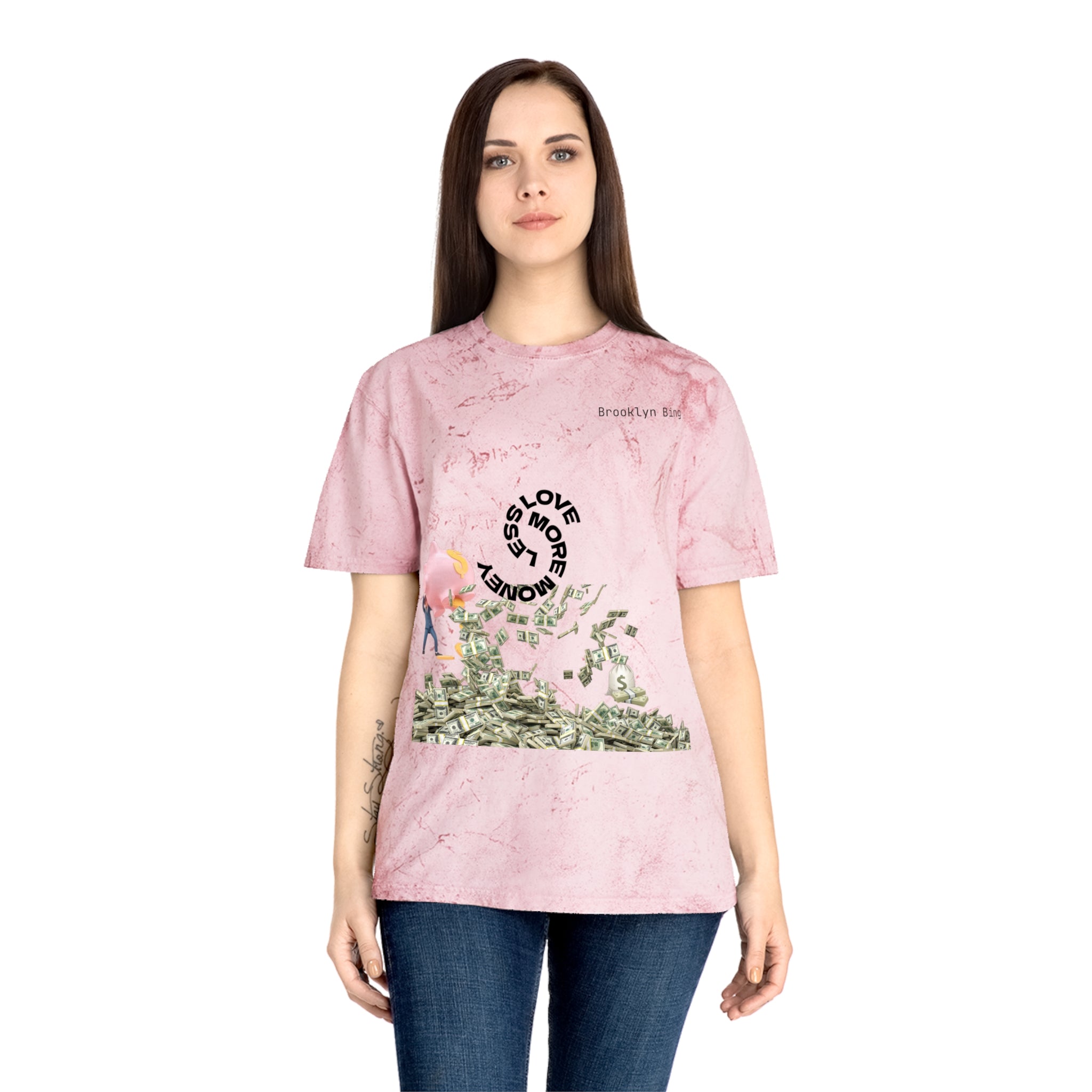 Less Love More Money Graphic Tee