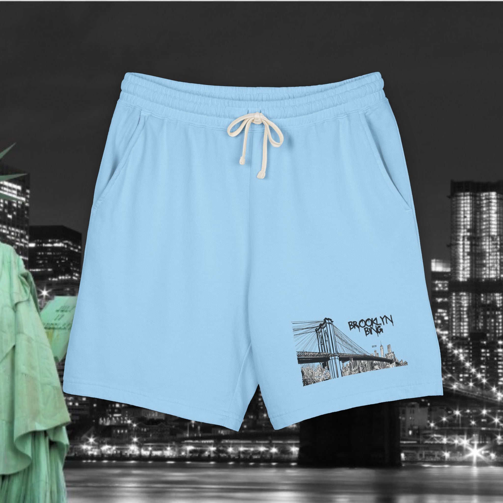 Brooklyn Graphic Fleece Shorts
