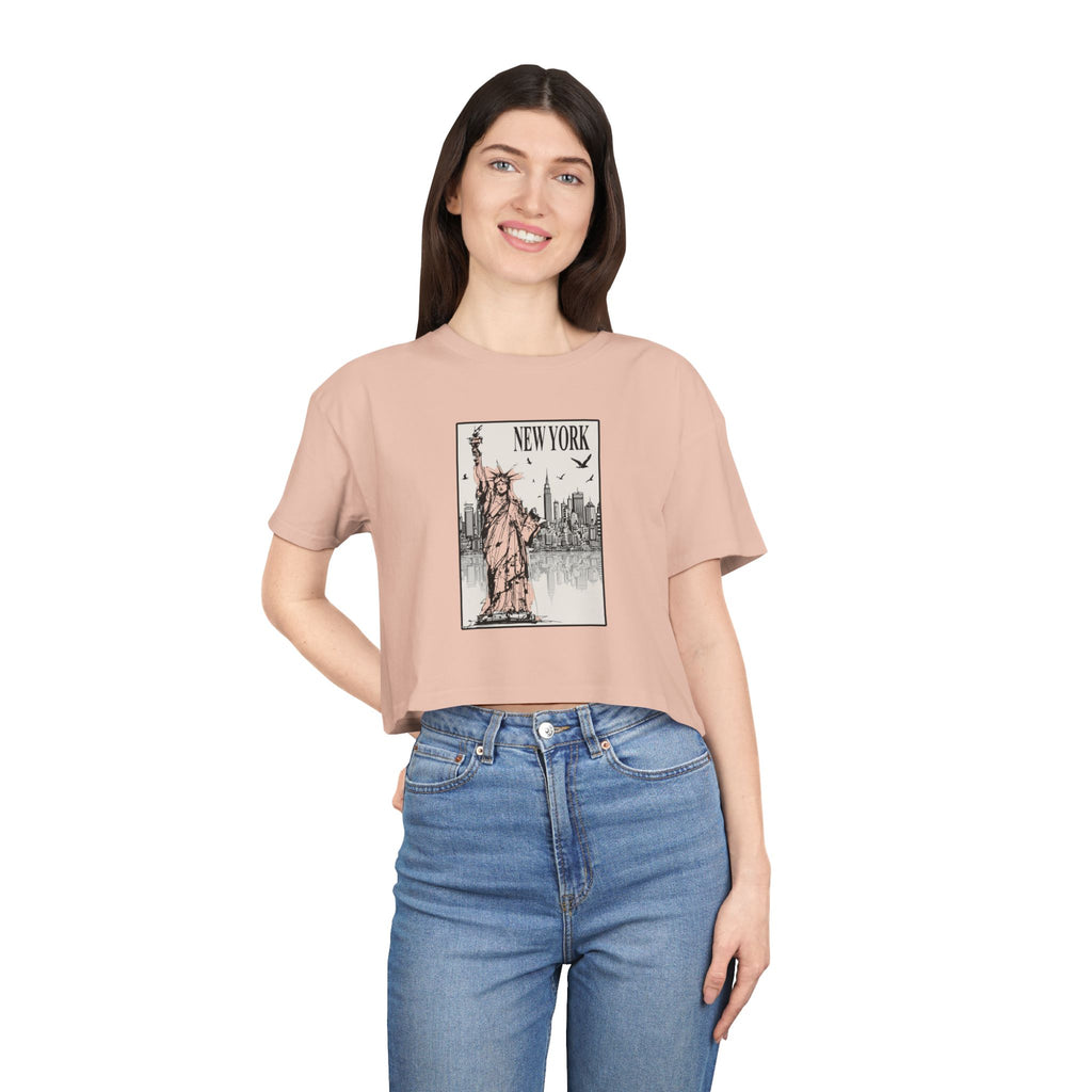 Brooklyn Skinout Crop Tee