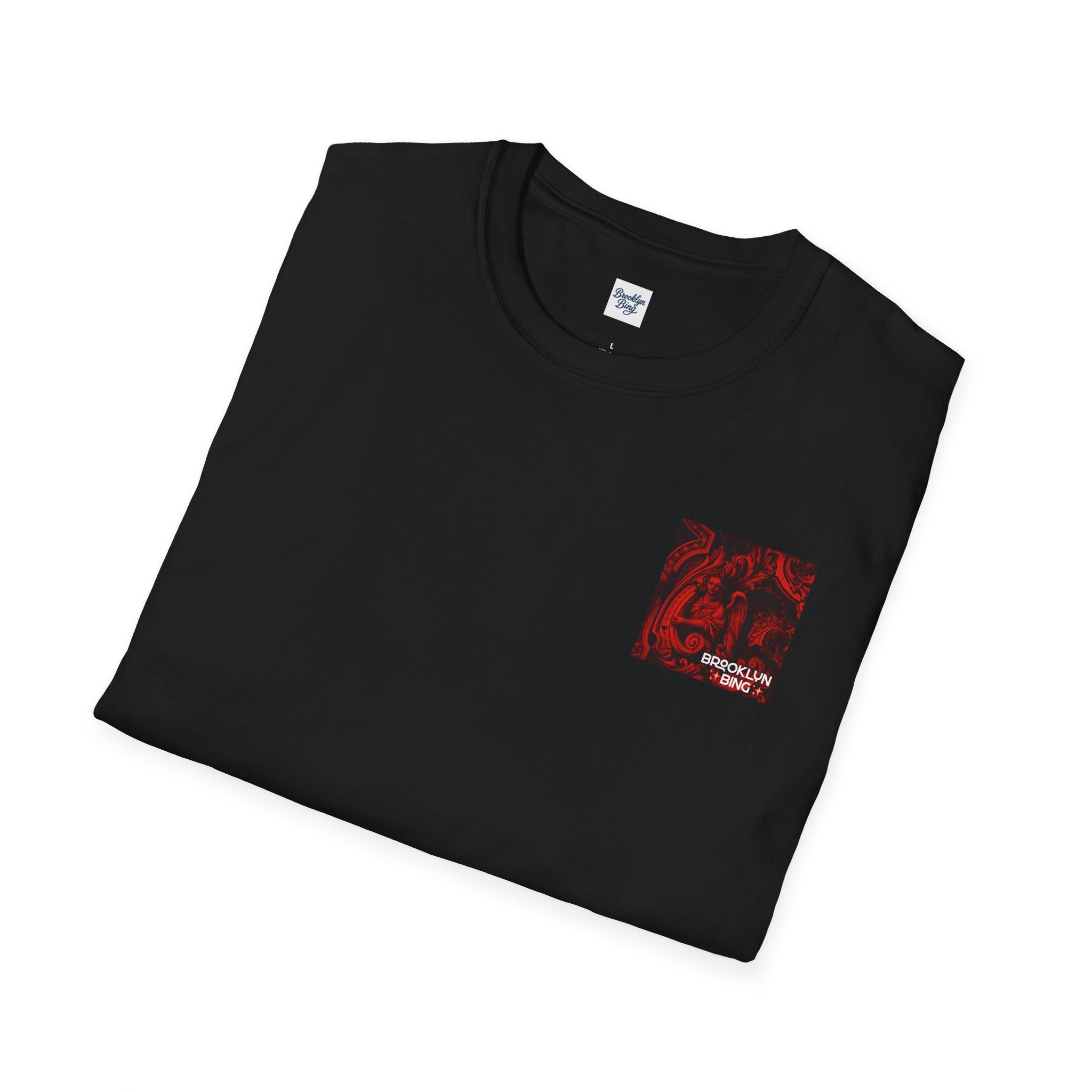 Brooklyn Bing Red Gothic Art Tee
