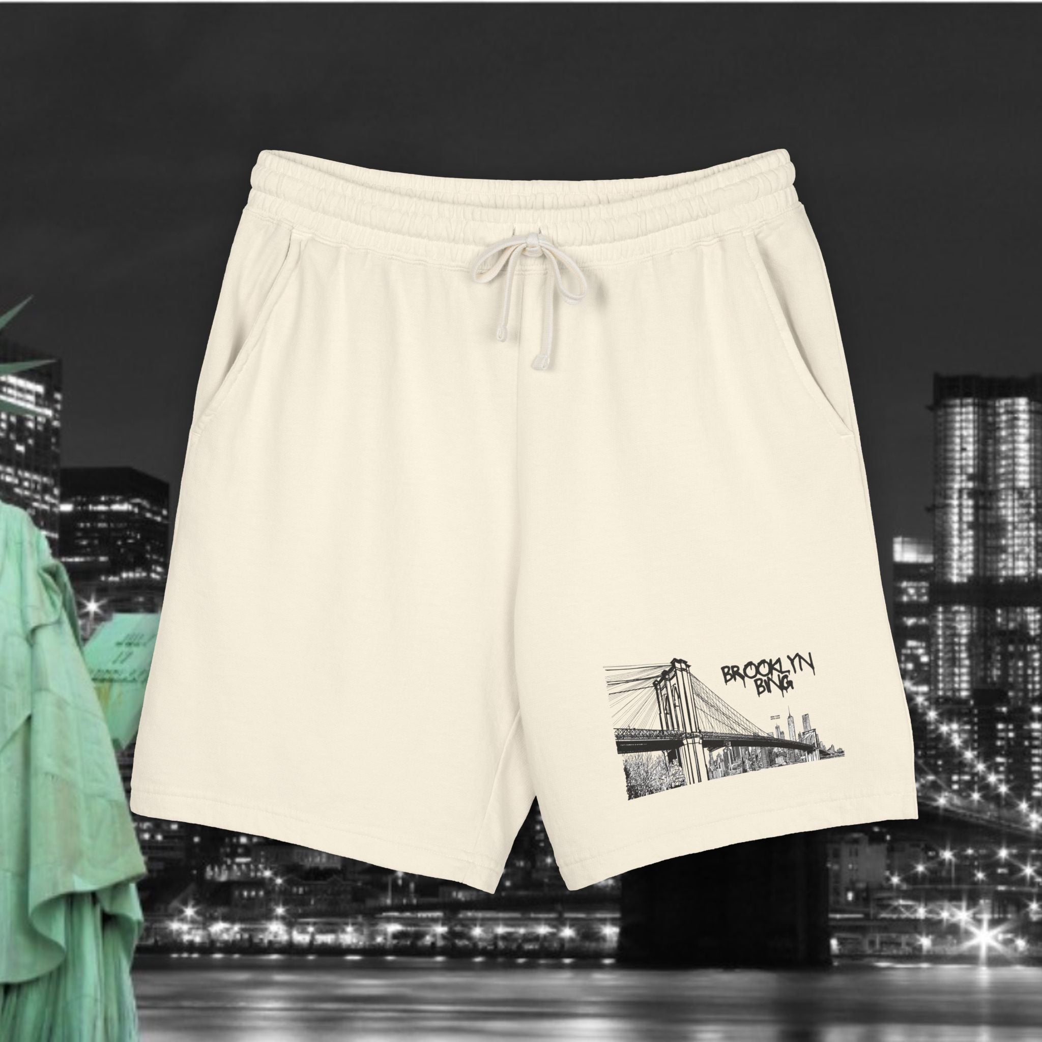 Brooklyn Graphic Fleece Shorts