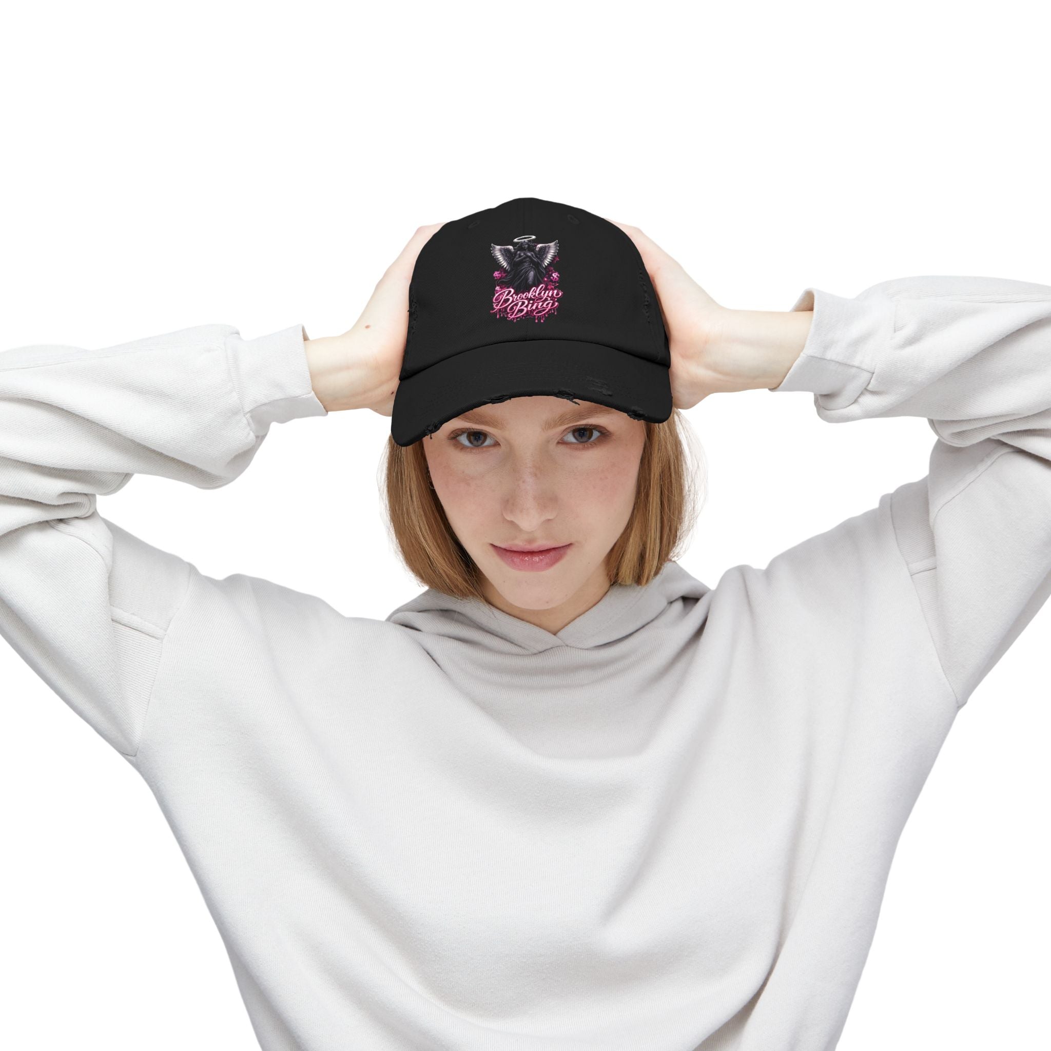 Underdog Angel Distressed Cap