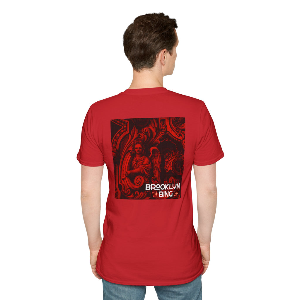Brooklyn Bing Red Gothic Art Tee