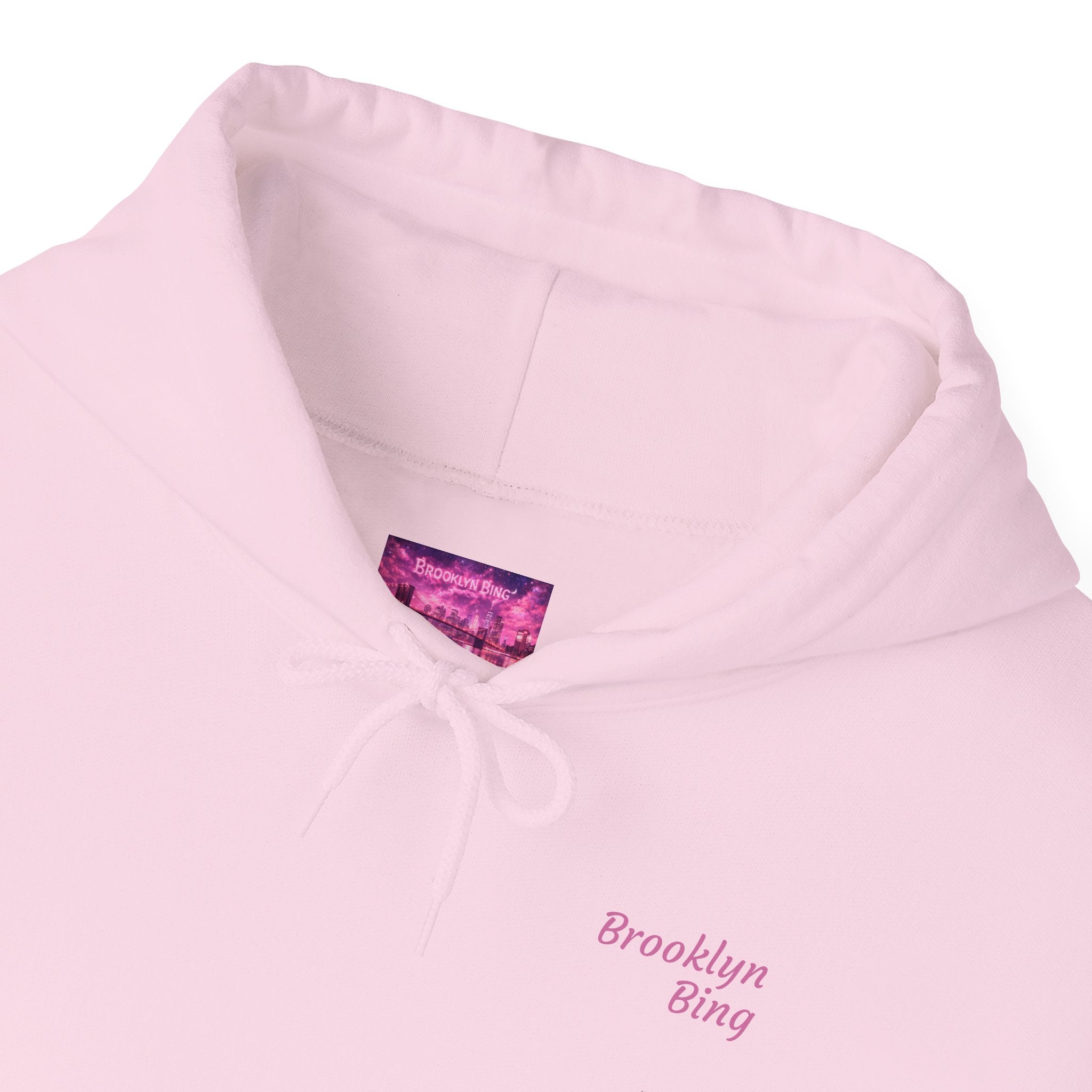 Pink Skyline Unisex Graphic Hoodie