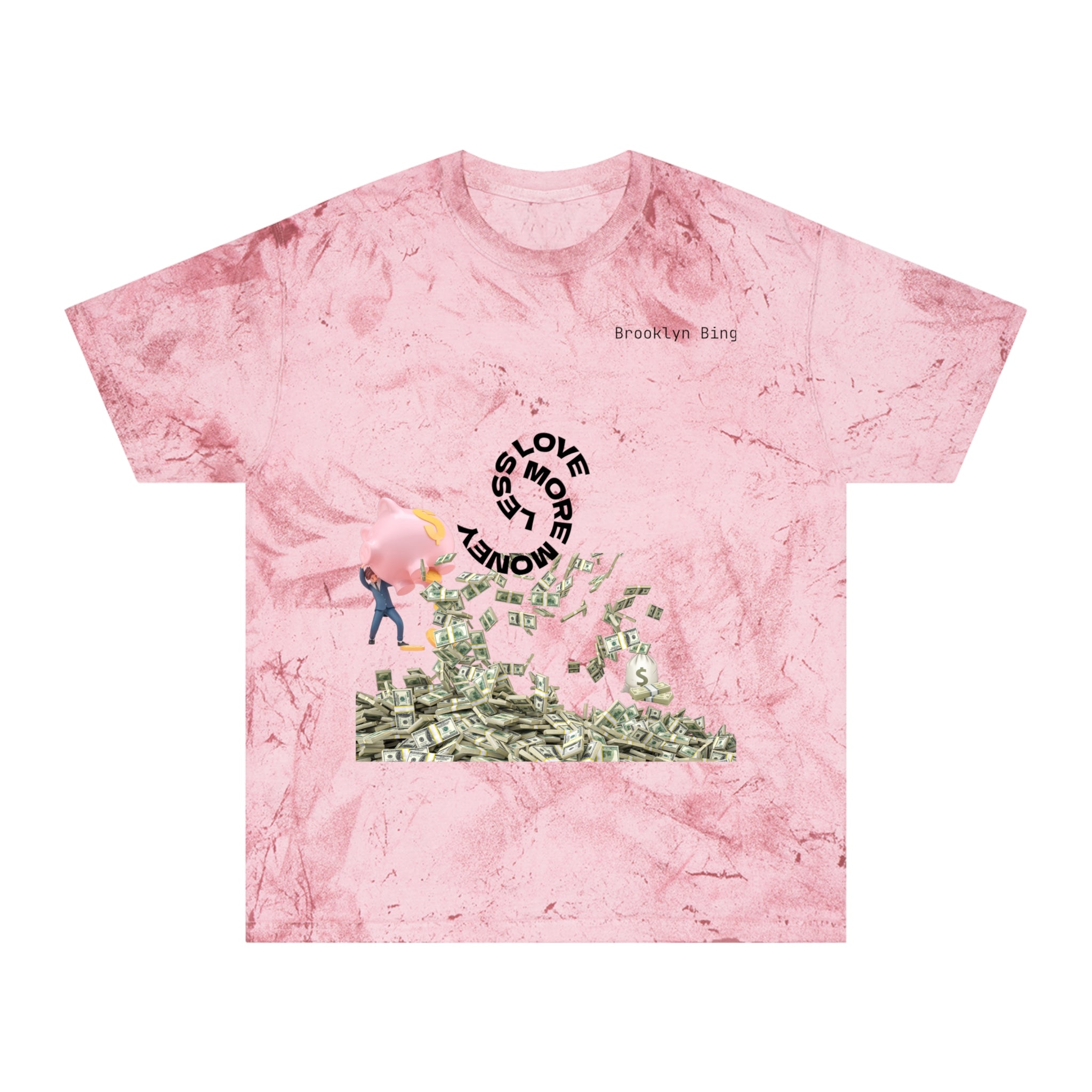 Less Love More Money Graphic Tee