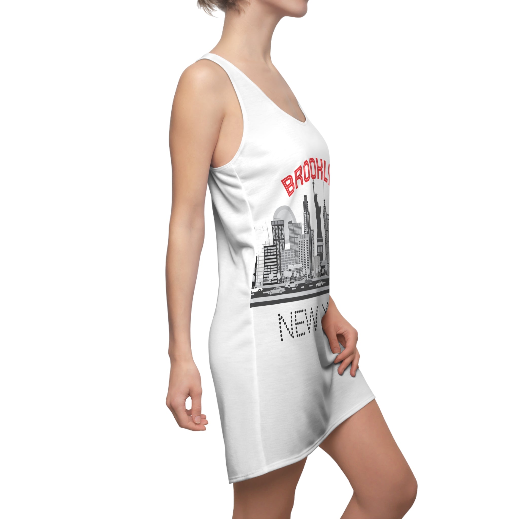 Brooklyn Skyline Racerback Dress