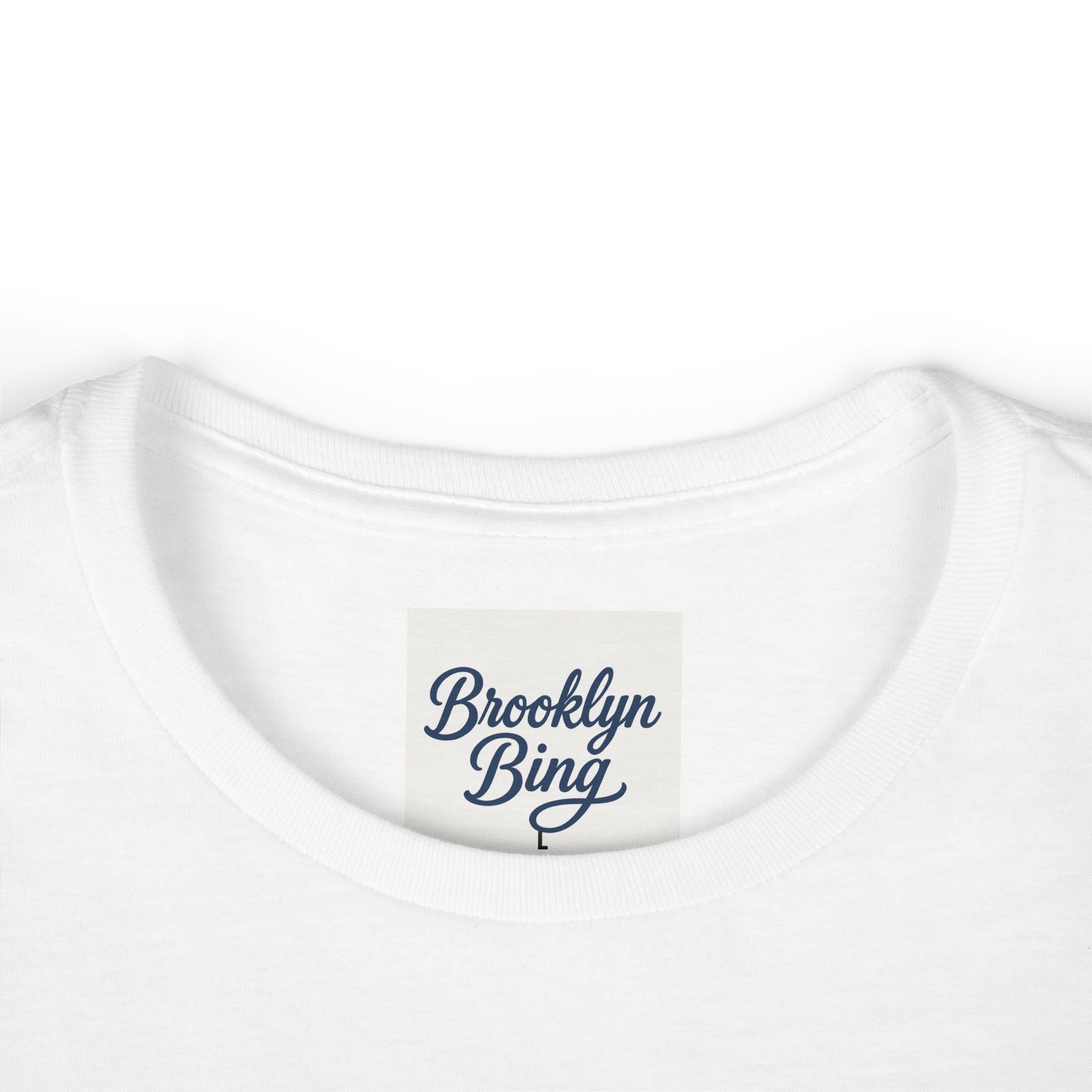 Brooklyn Bing Angel Tee — Feminine Cloud Graphic Women's T‑Shirt