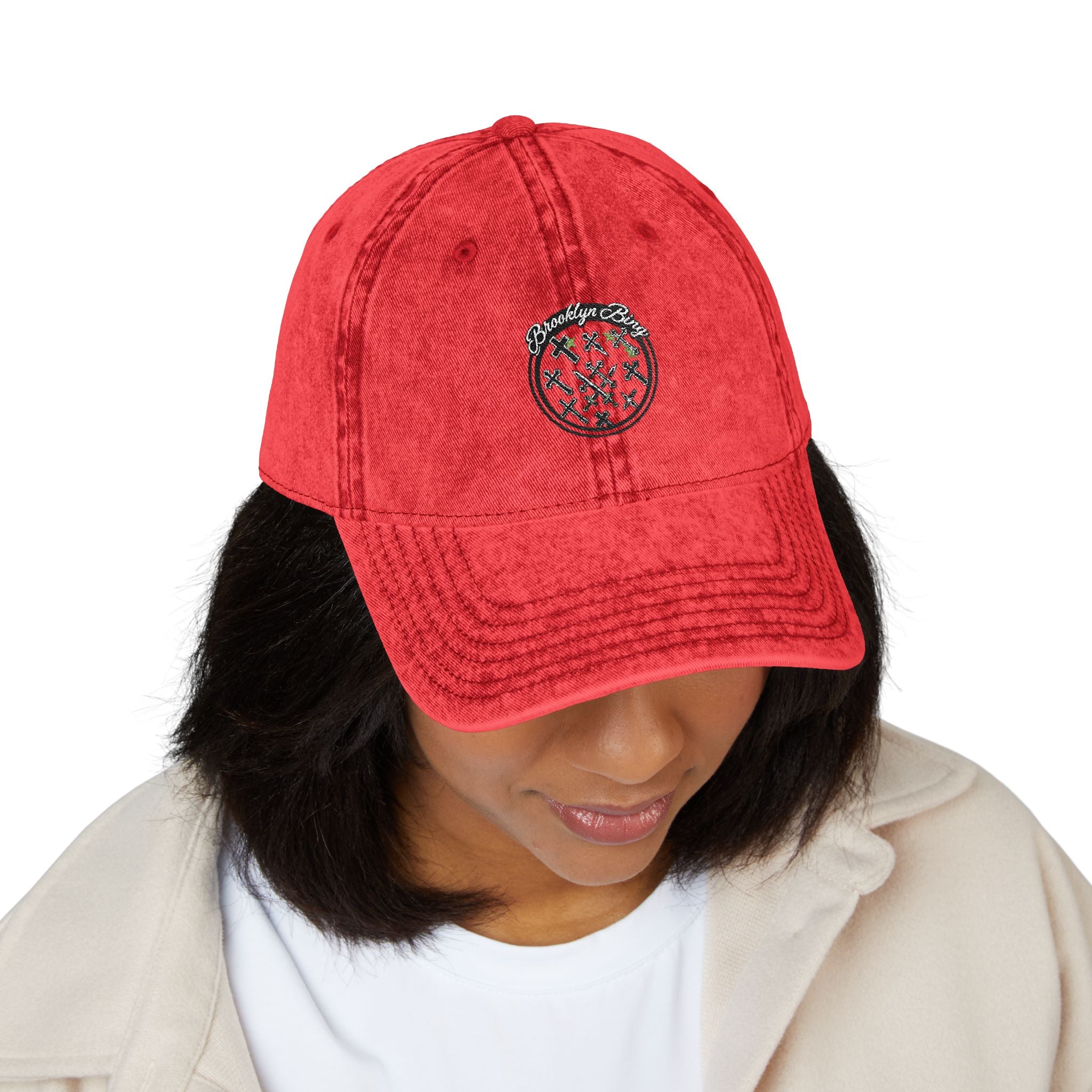 Vintage Embroidered Brooklyn Cap
