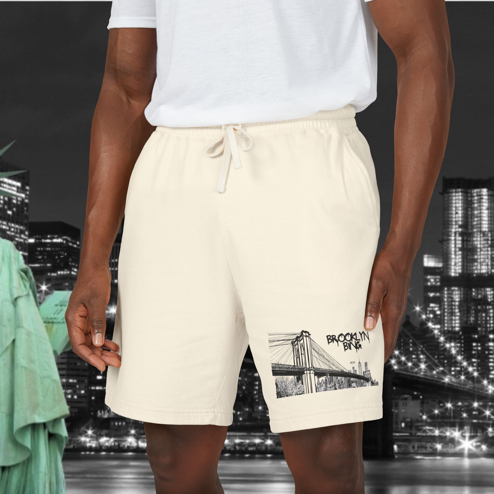 Brooklyn Graphic Fleece Shorts