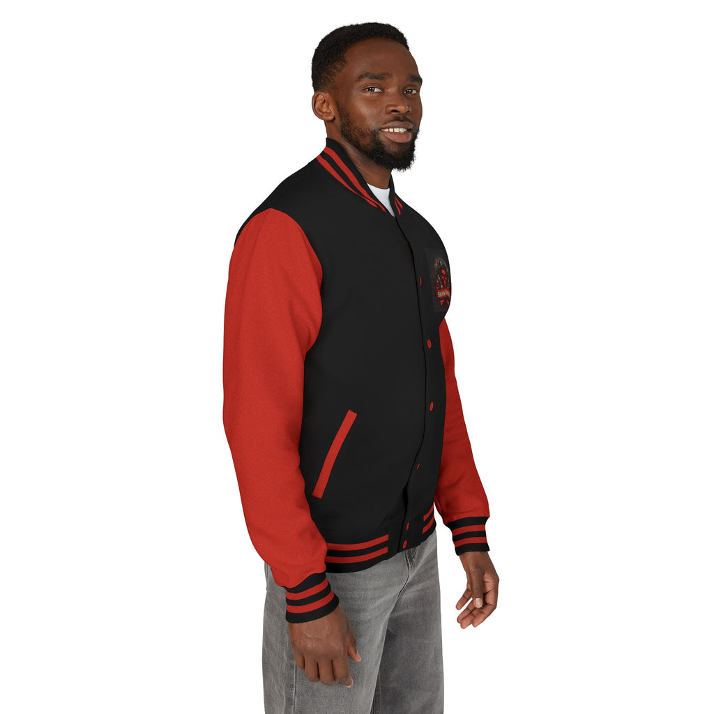 Brooklyn Bing Skull Varsity Jacket
