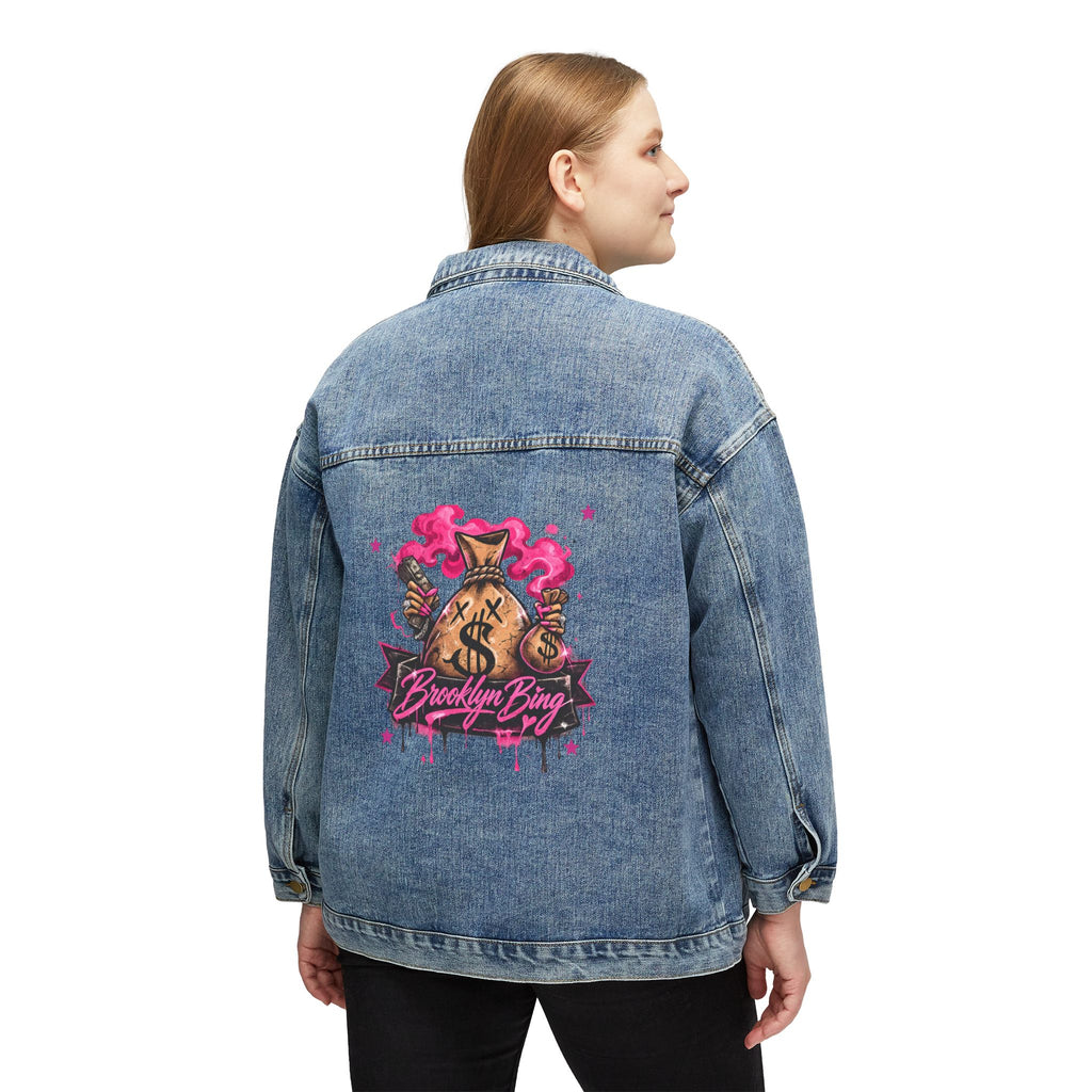 Money Bag Denim Jacket