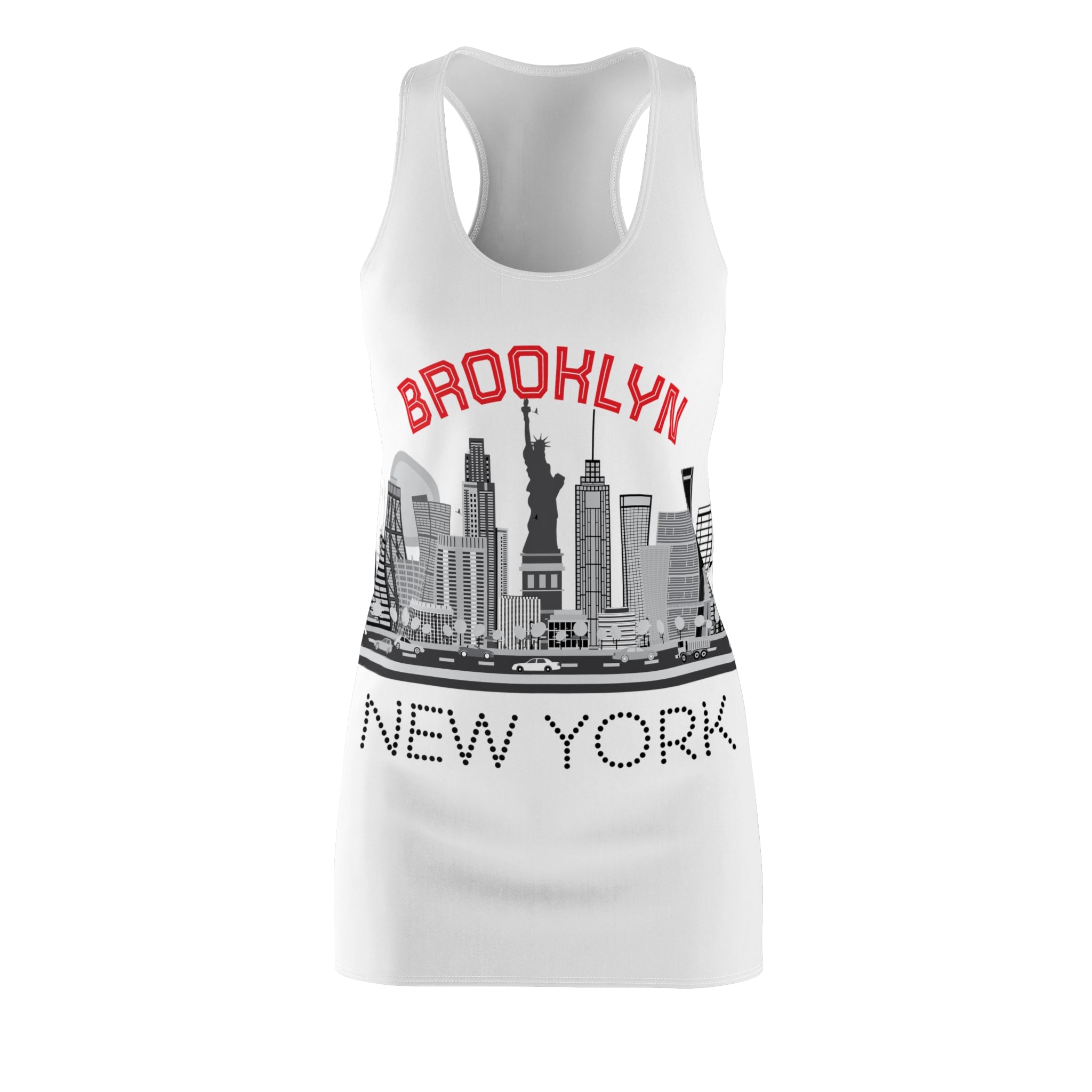 Brooklyn Skyline Racerback Dress
