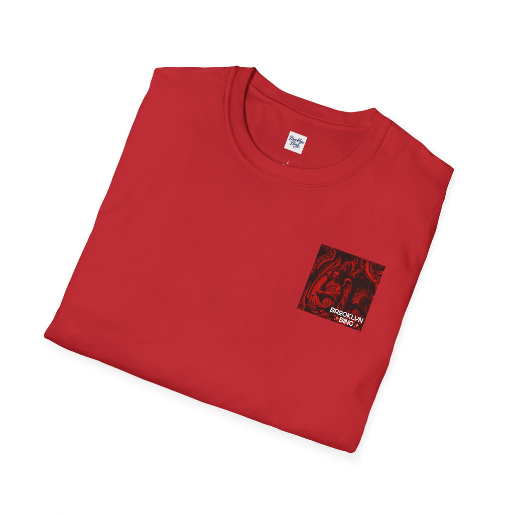 Brooklyn Bing Red Gothic Art Tee