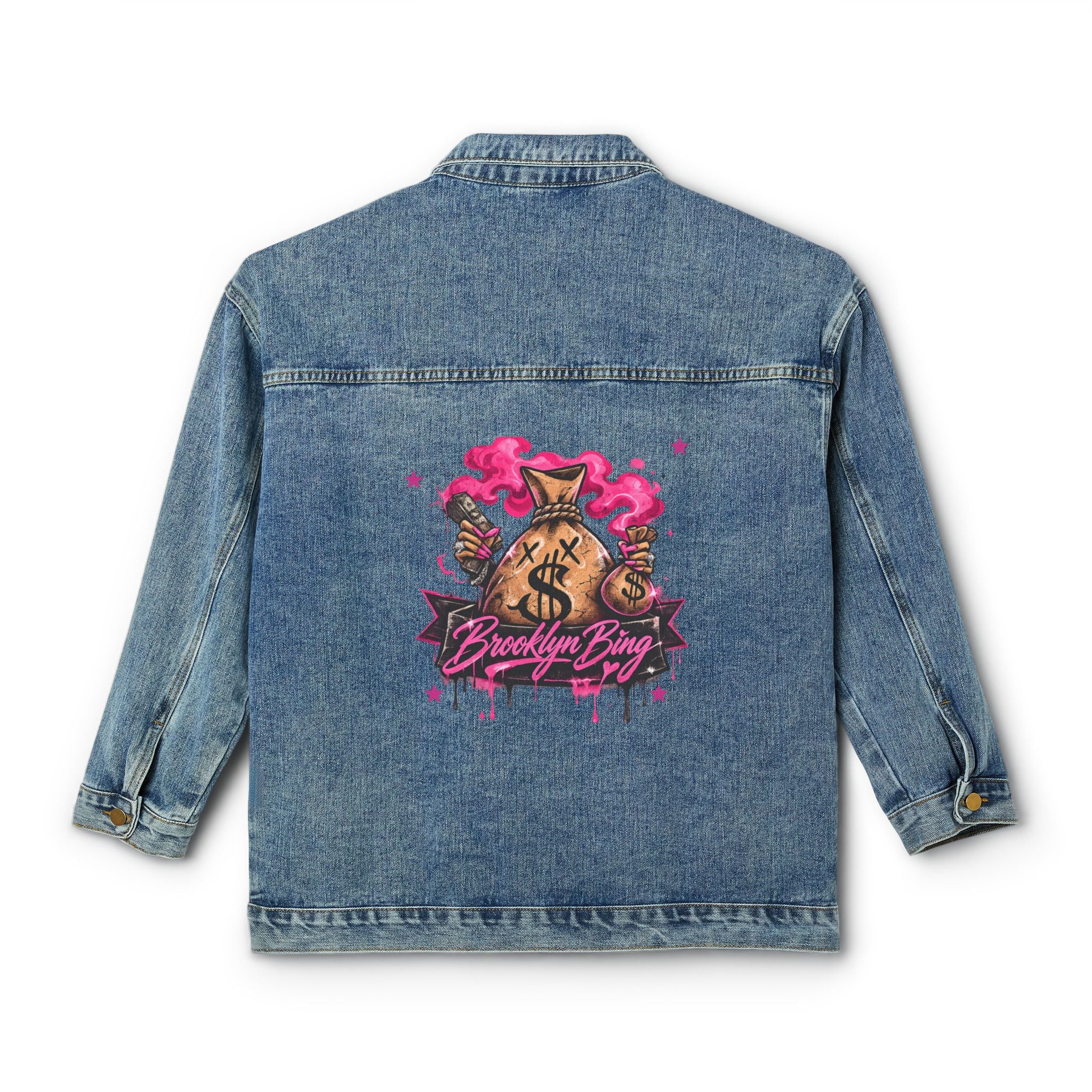Money Bag Denim Jacket