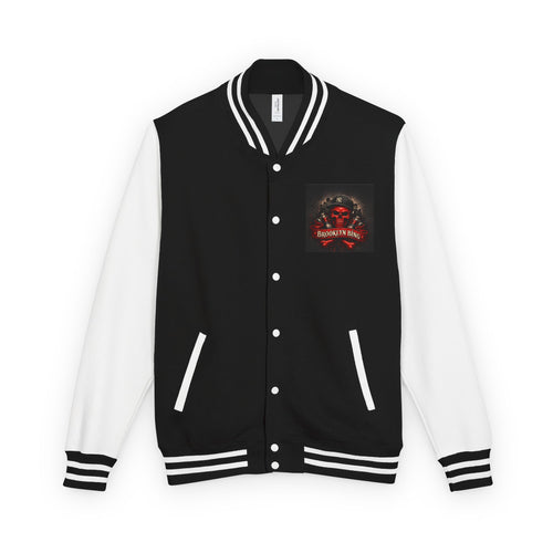 "Brooklyn Bing" Skull Varsity Jacket