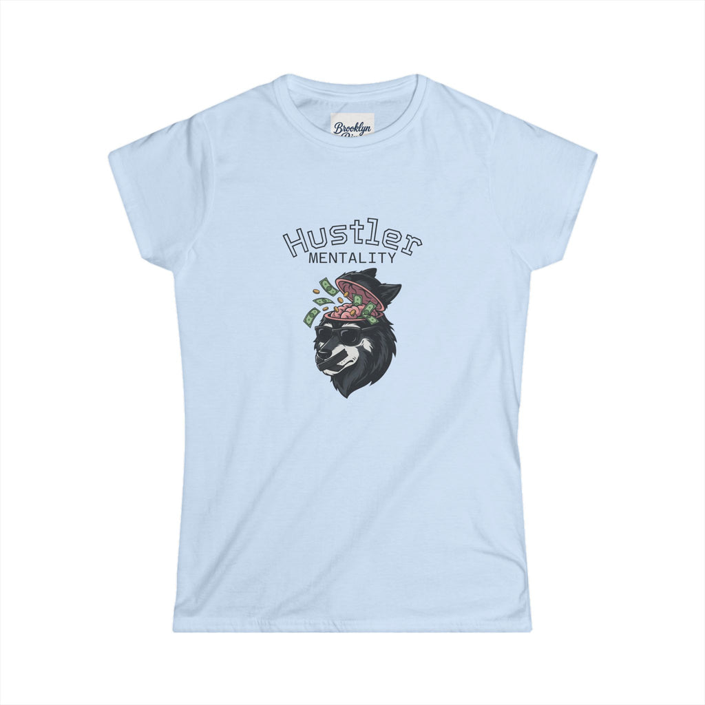 Hustler Mentality Graphic Women's T‑Shirt