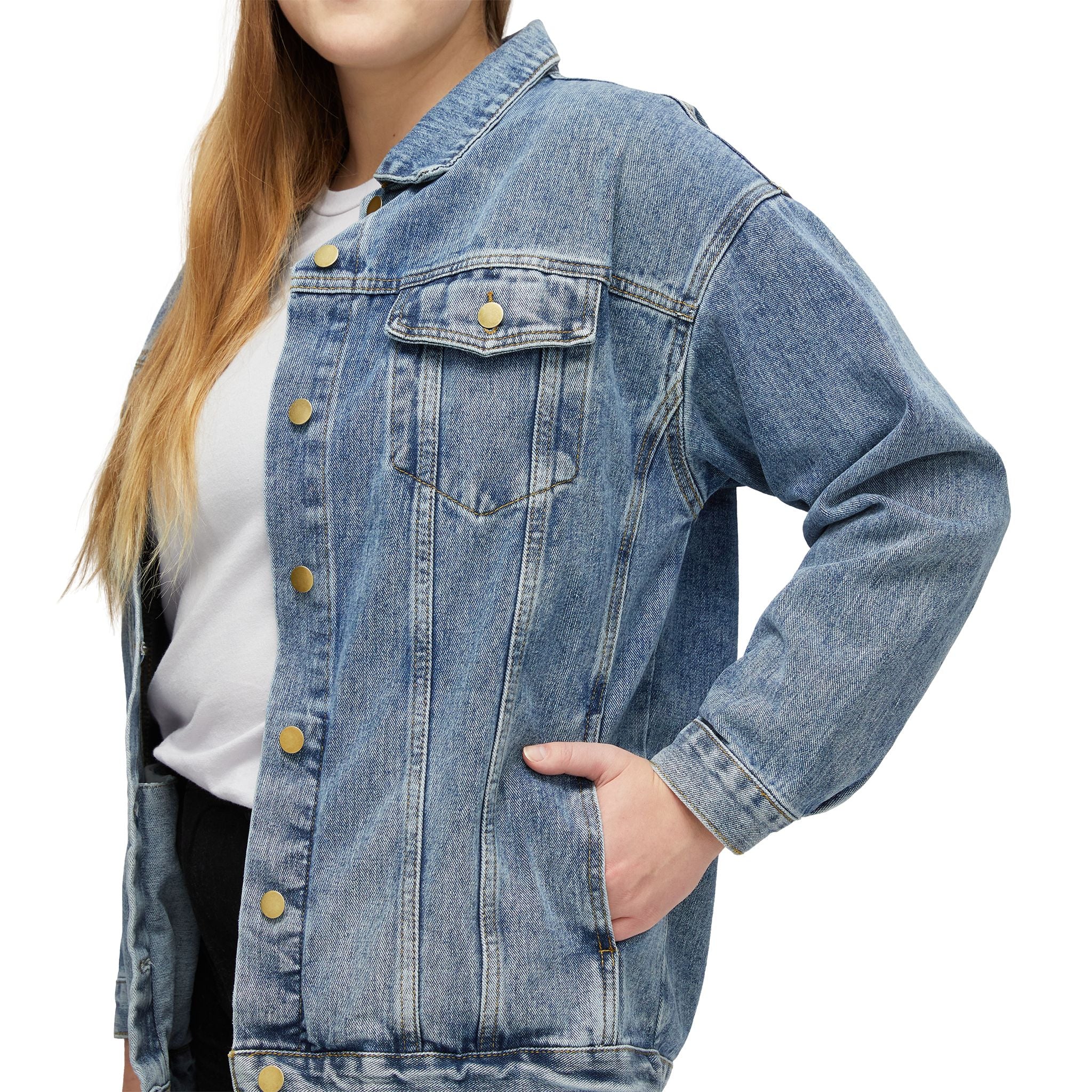 Money Bag Denim Jacket
