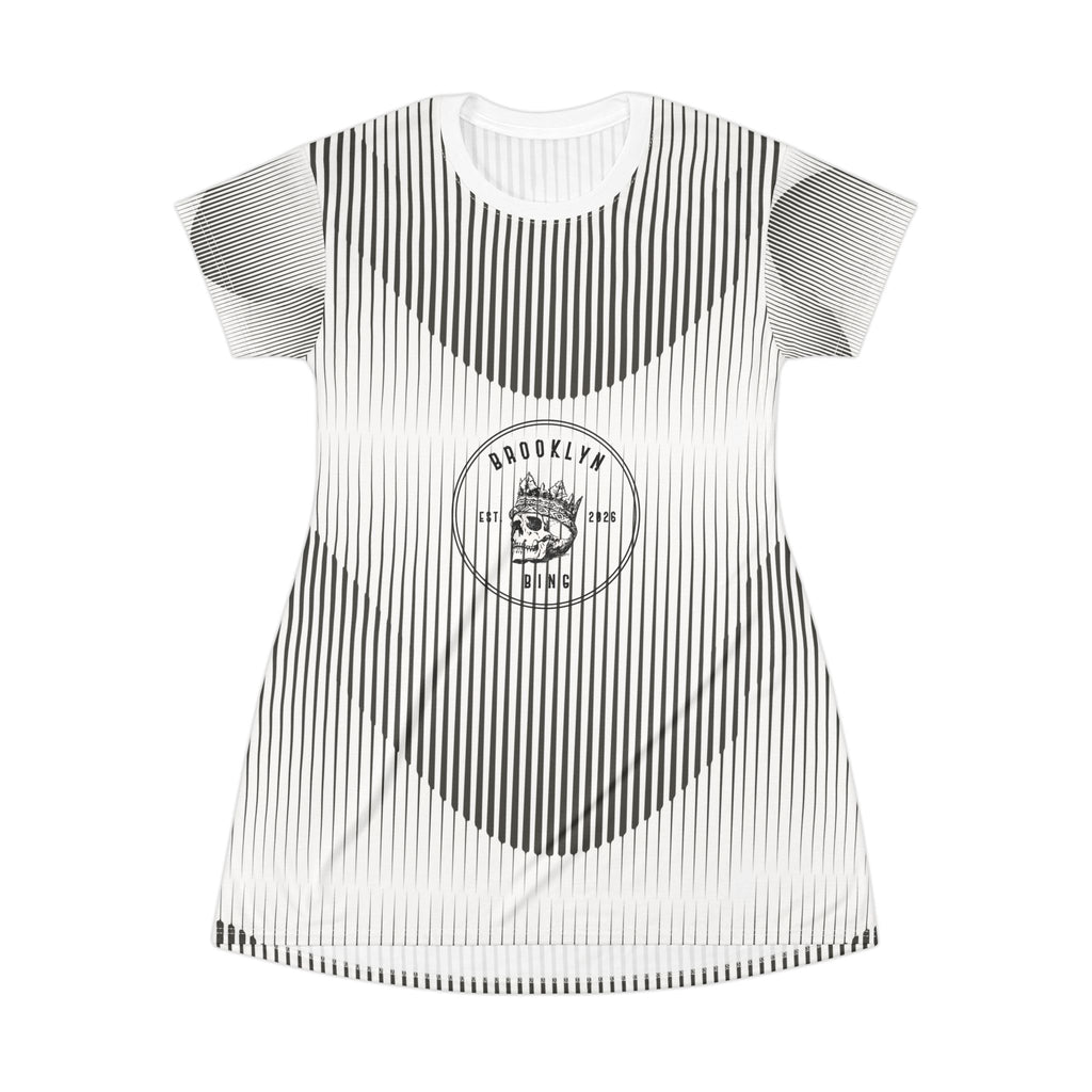 Crazy About You Stripe T-Shirt Dress