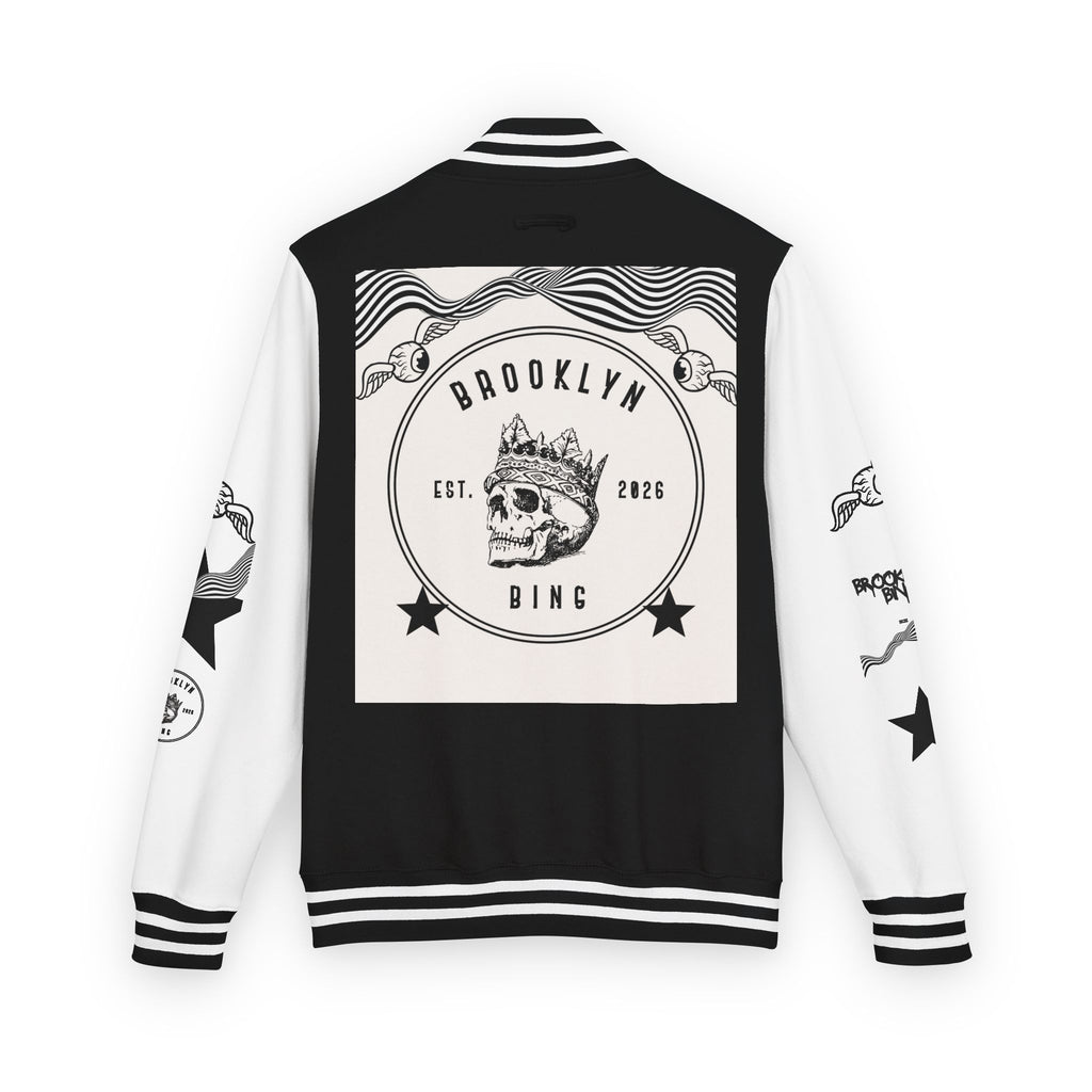 King Me Skull Varsity Jacket