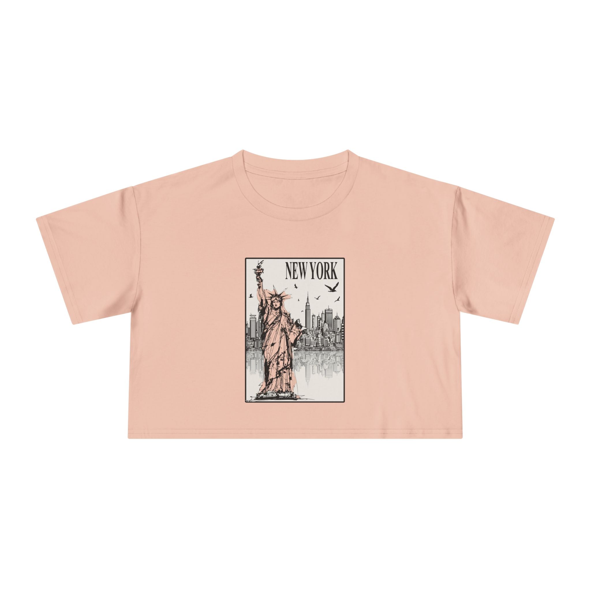 Brooklyn Skinout Crop Tee