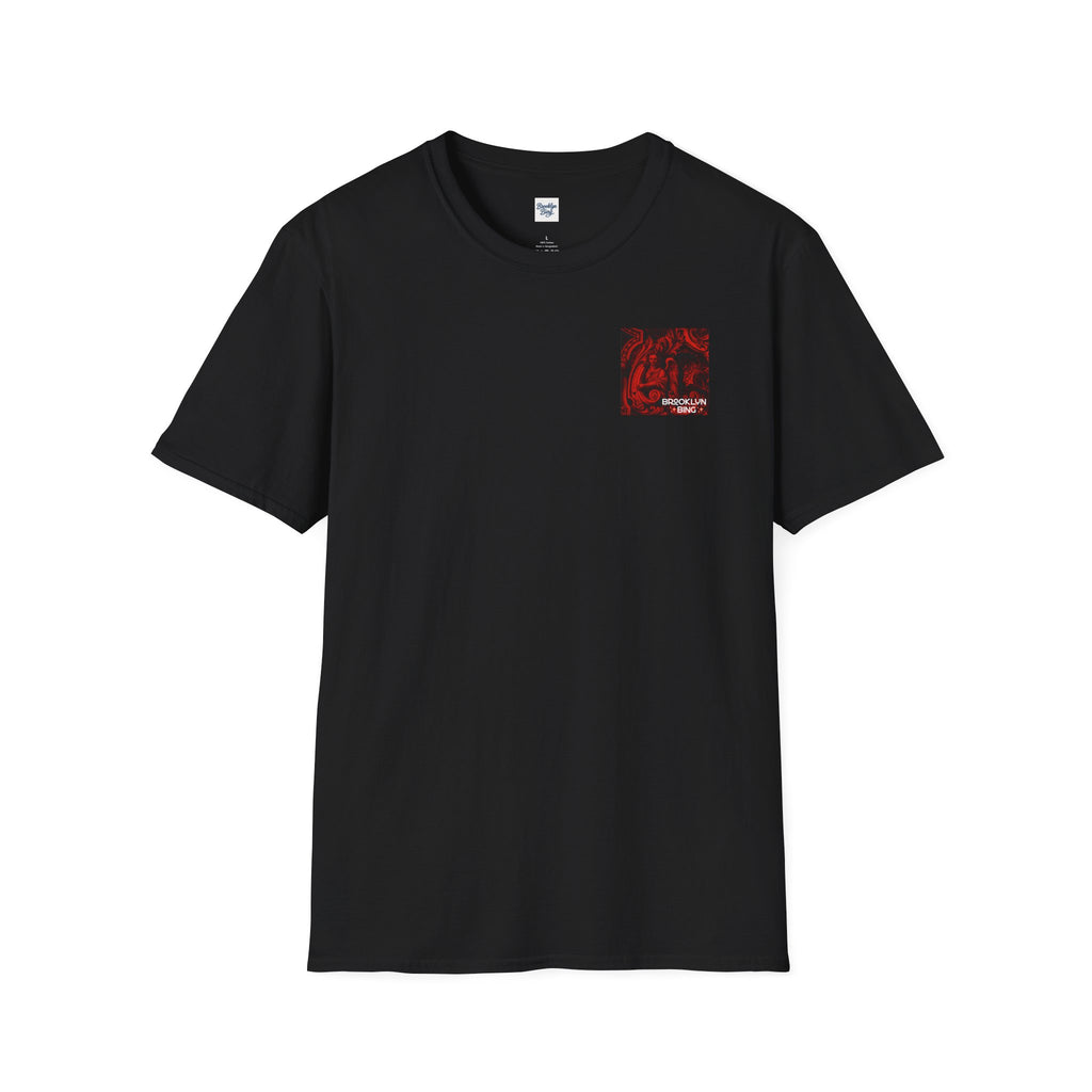 Brooklyn Bing Red Gothic Art Tee