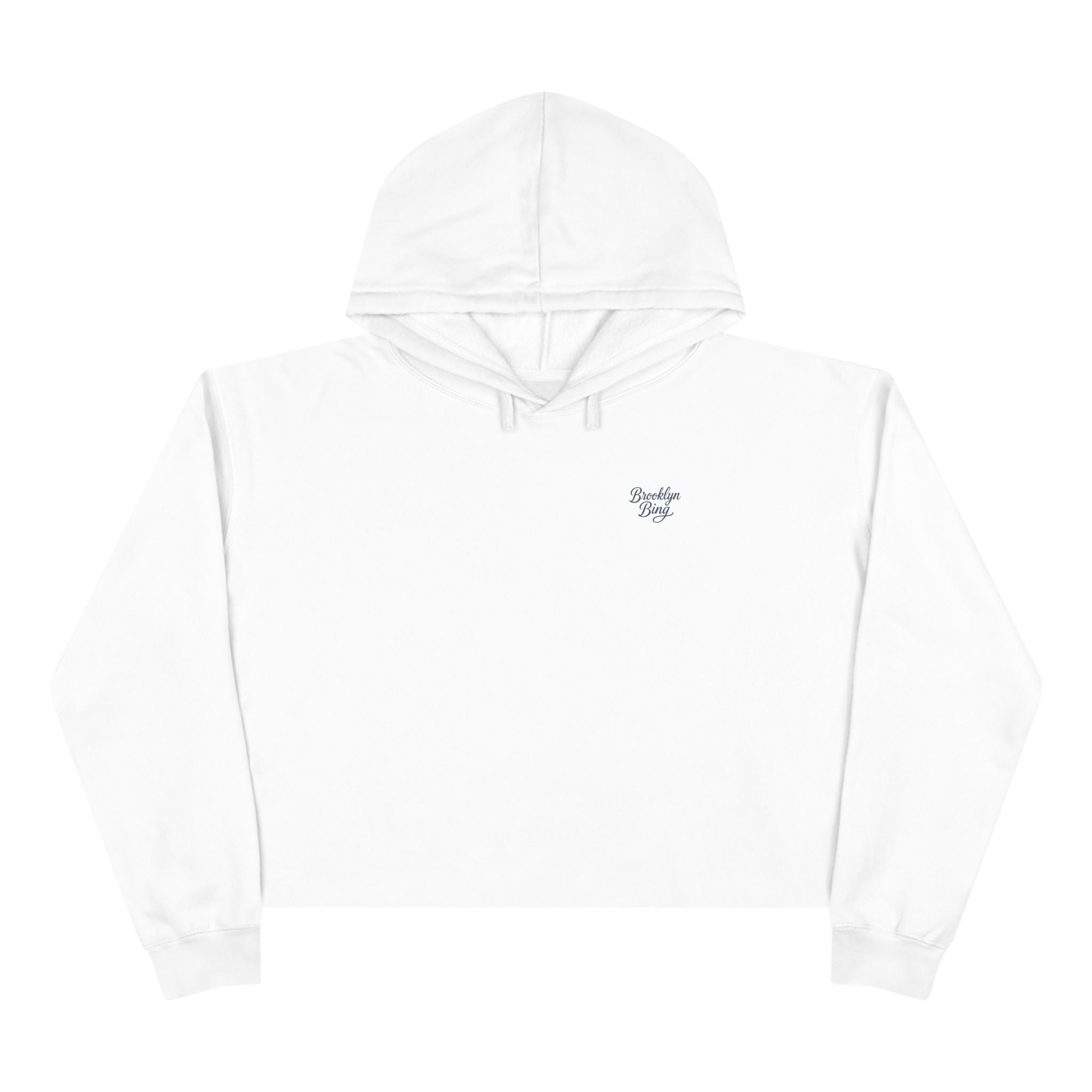 Brooklyn Streets Crop Hoodie