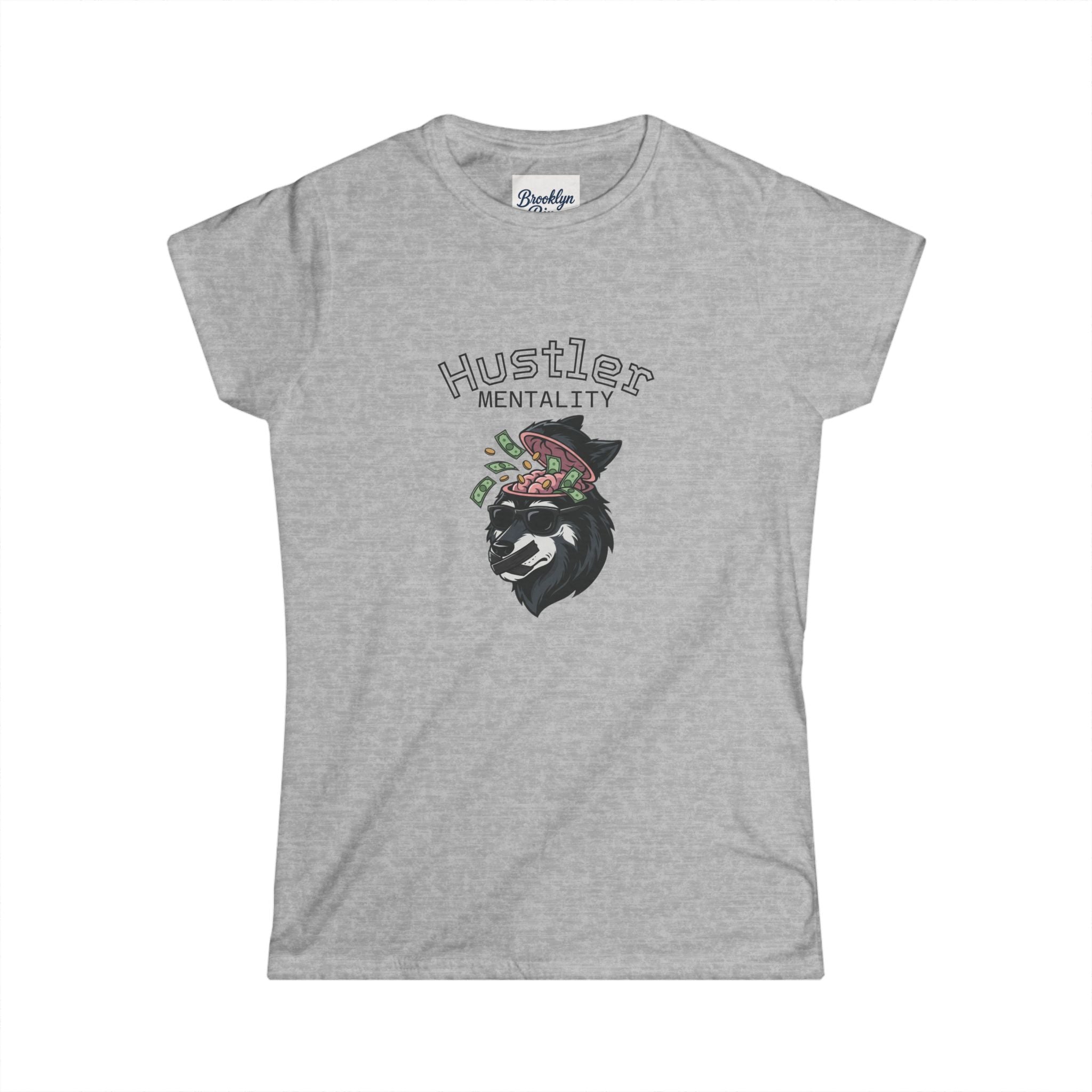 Hustler Mentality Graphic Women's T‑Shirt