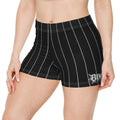 Pinstripe Gothic Athletic Shorts
