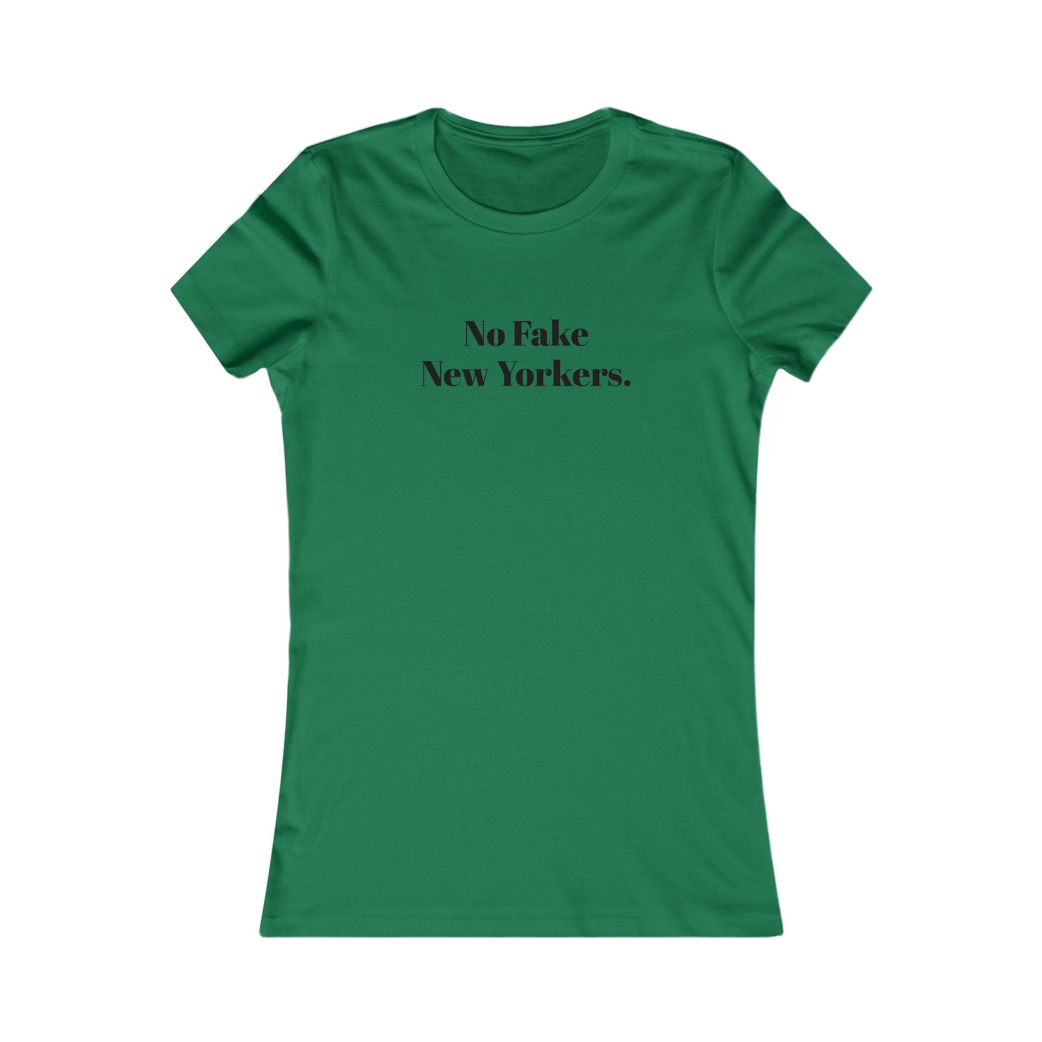 No Fake New Yorkers Tee