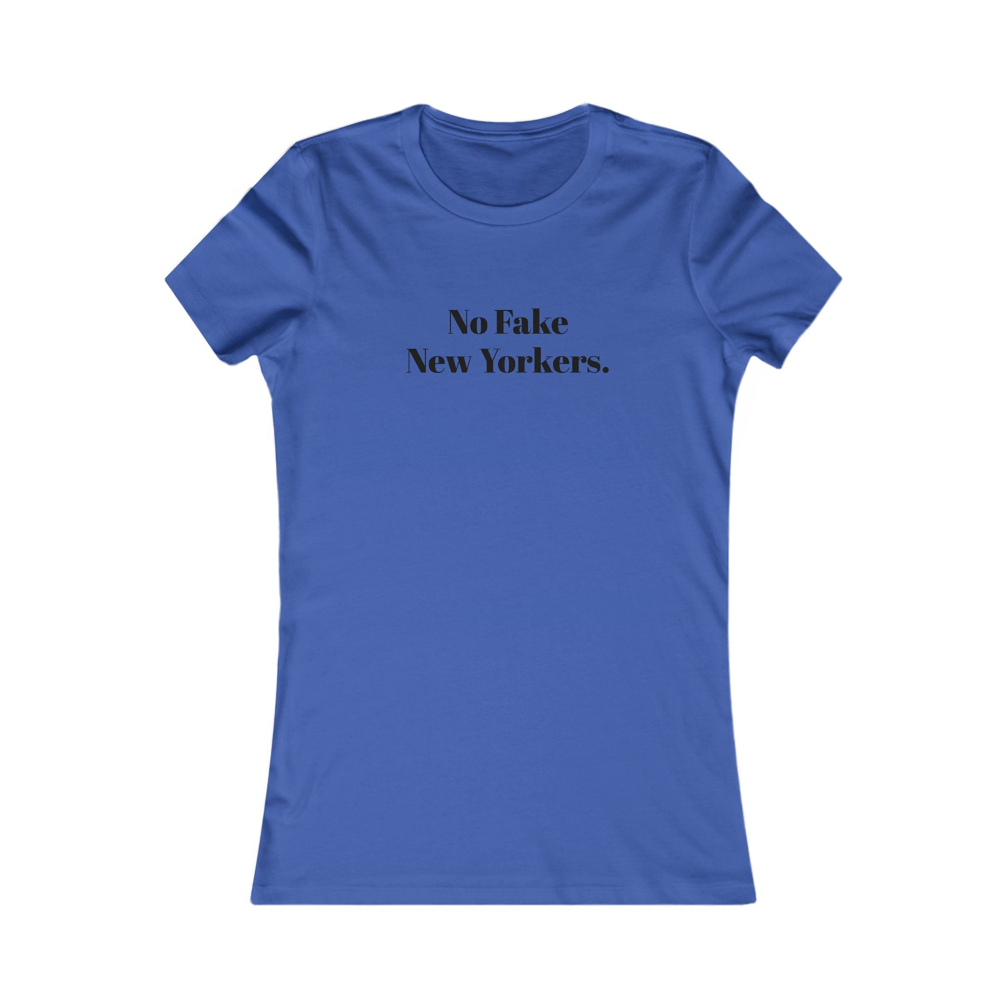 No Fake New Yorkers Tee
