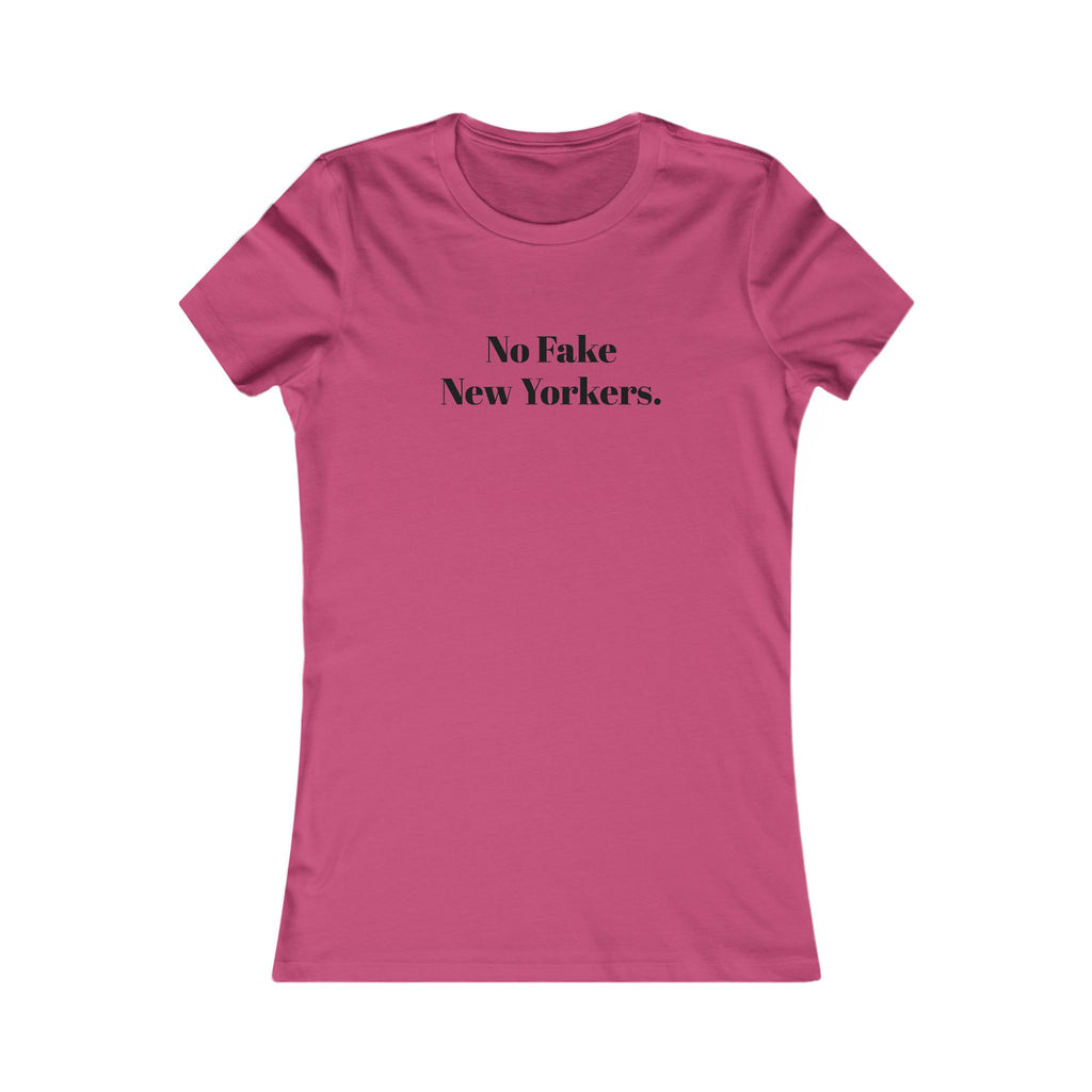 No Fake New Yorkers Tee