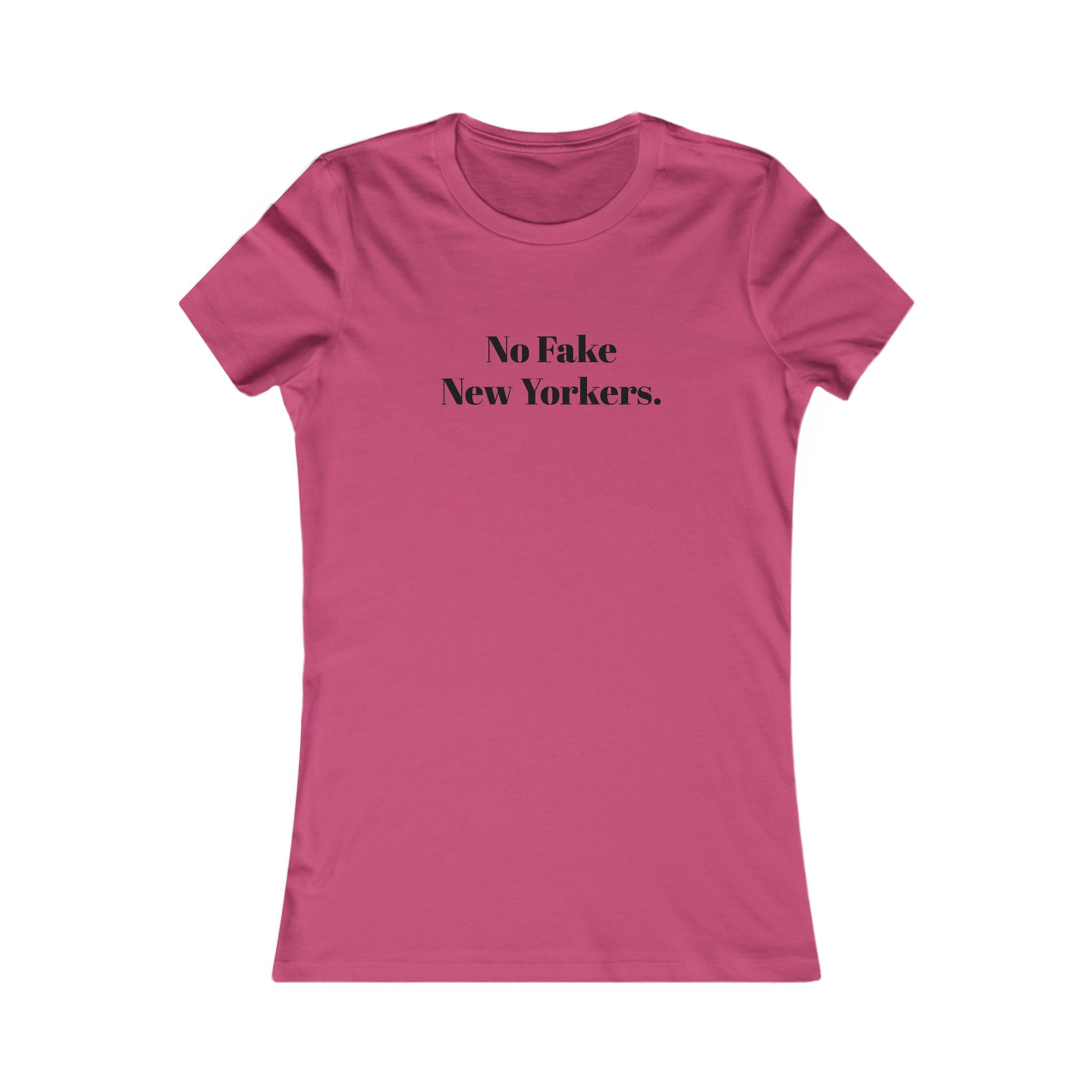 No Fake New Yorkers Tee
