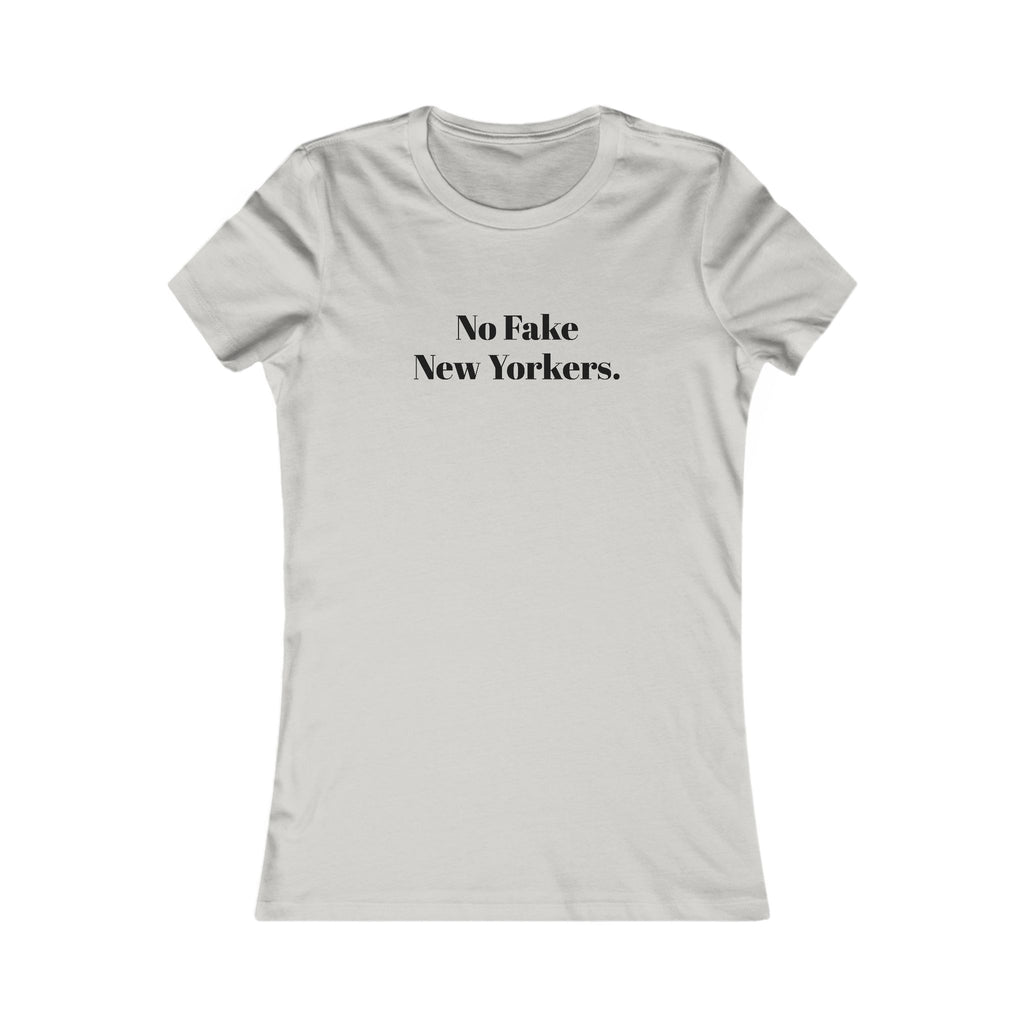 No Fake New Yorkers Tee