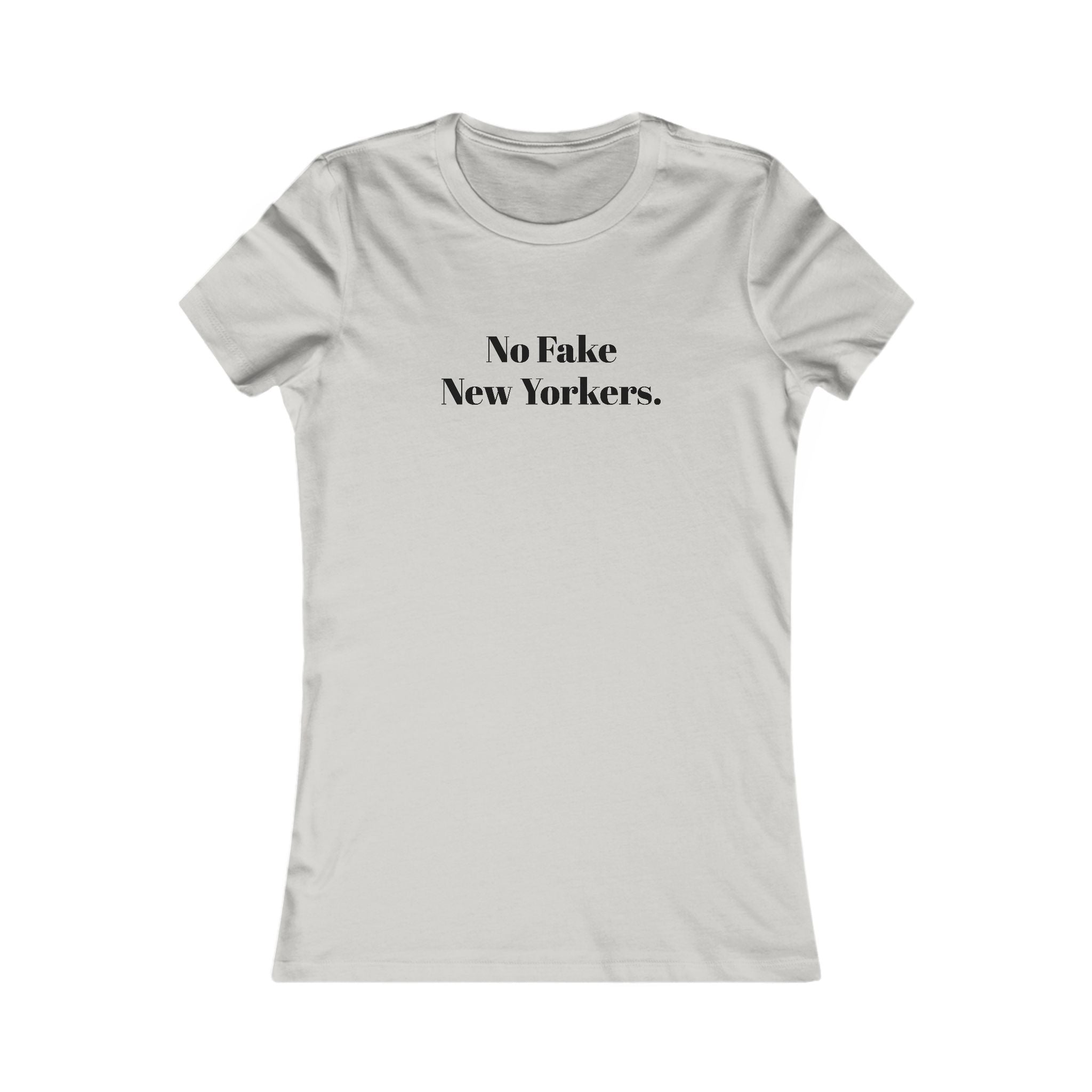 No Fake New Yorkers Tee