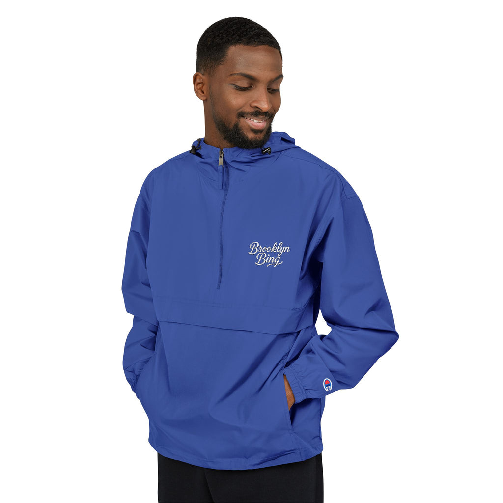 Brooklyn Bing Champion Packable Windbreaker Jacket