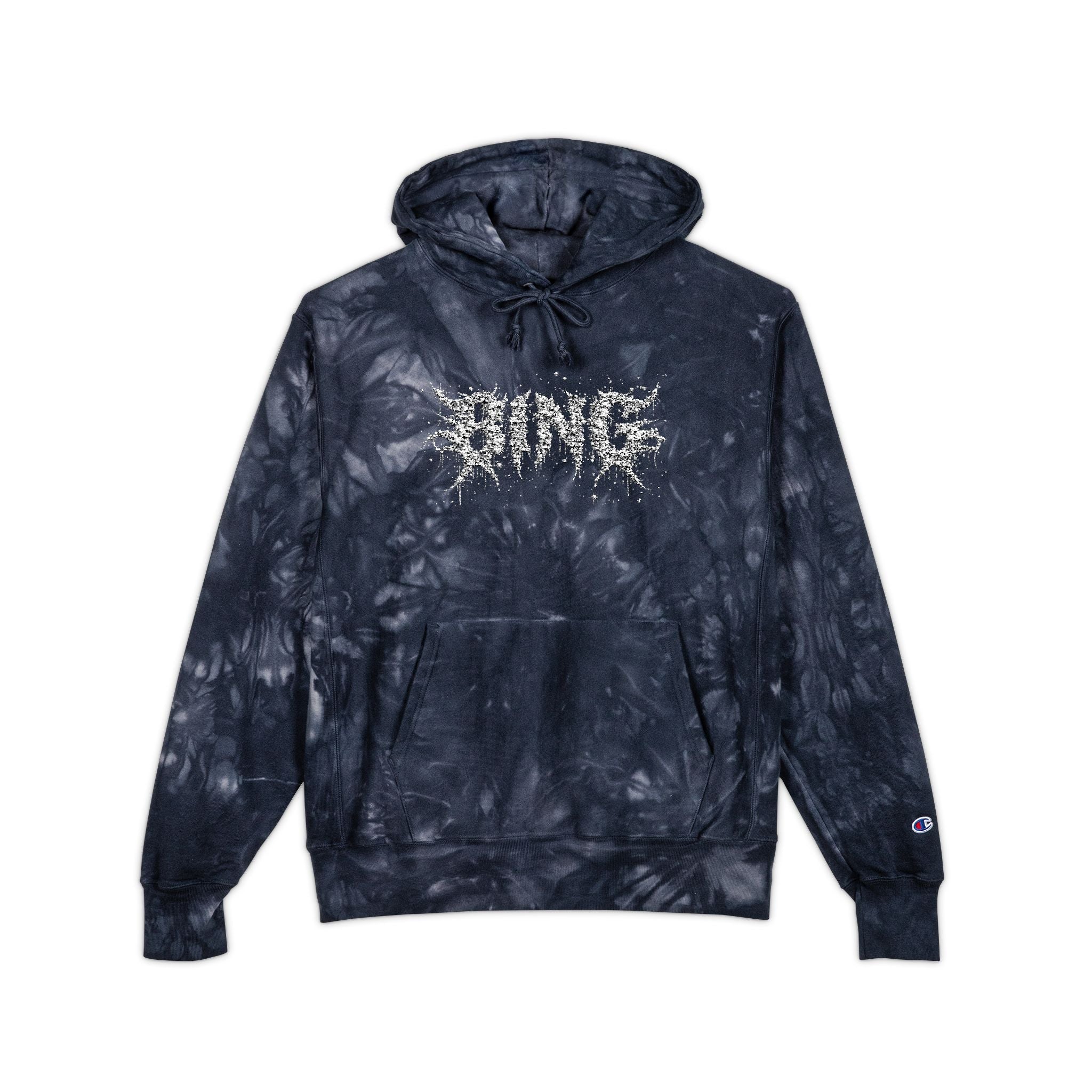 Brooklyn Bing Tie-Dye Embroidered Hoodie