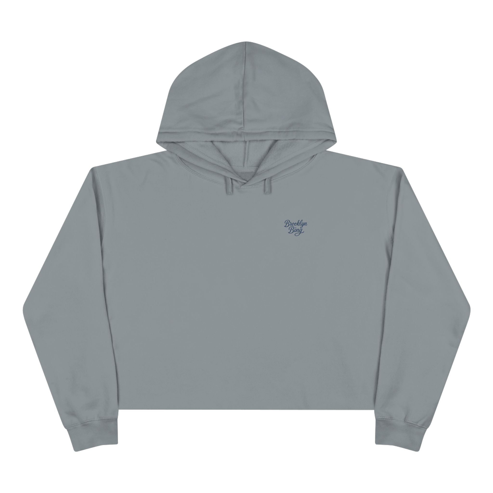 Brooklyn Streets Crop Hoodie