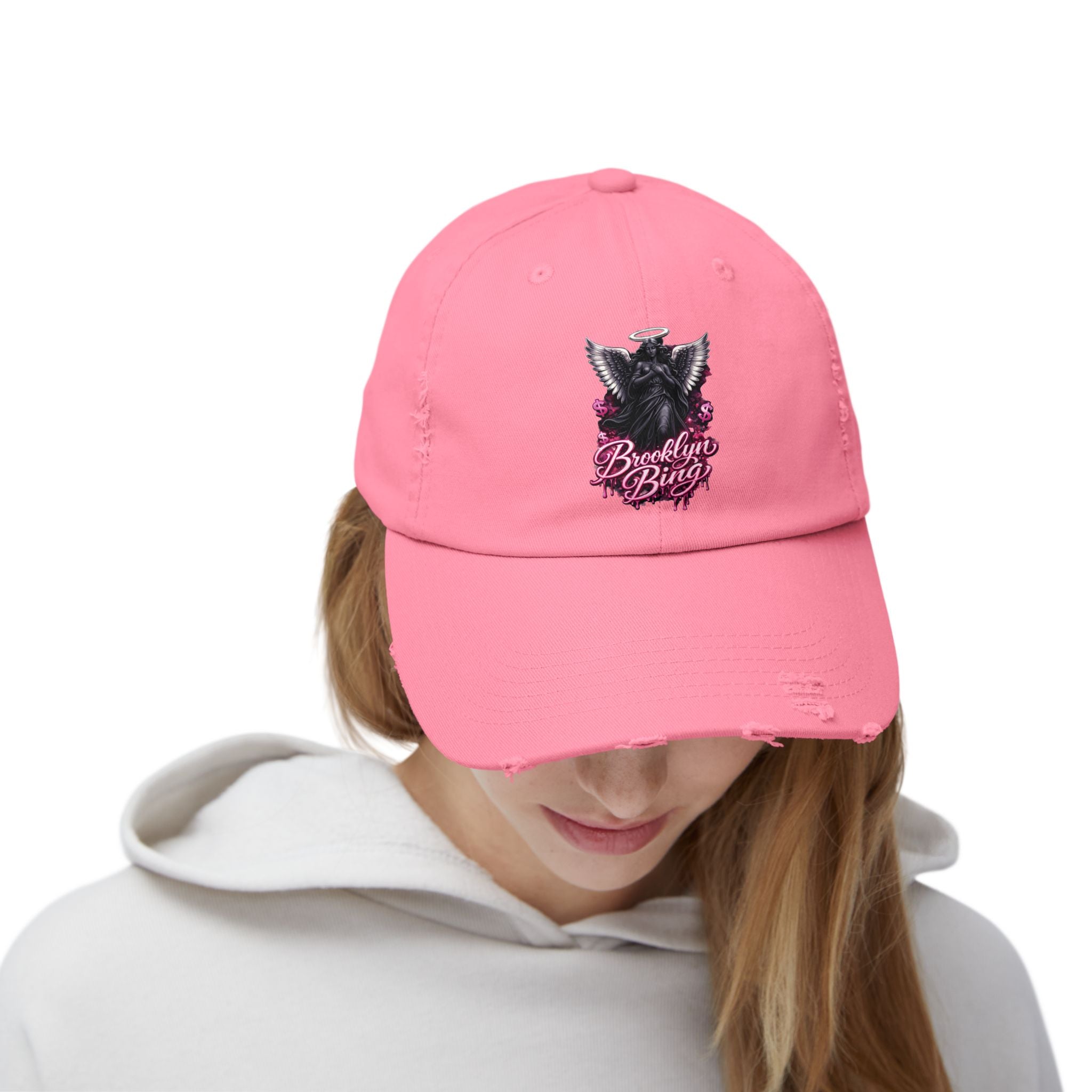 Underdog Angel Distressed Cap