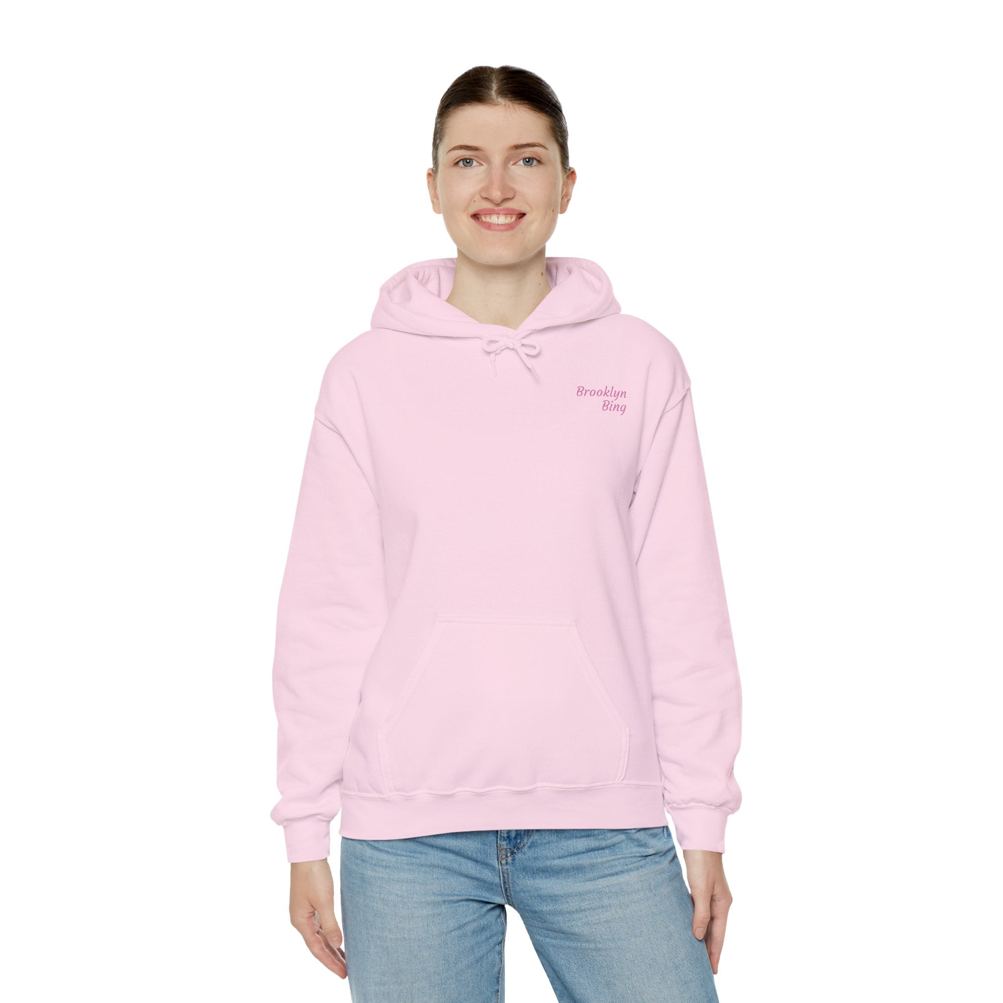 Pink Skyline Unisex Graphic Hoodie