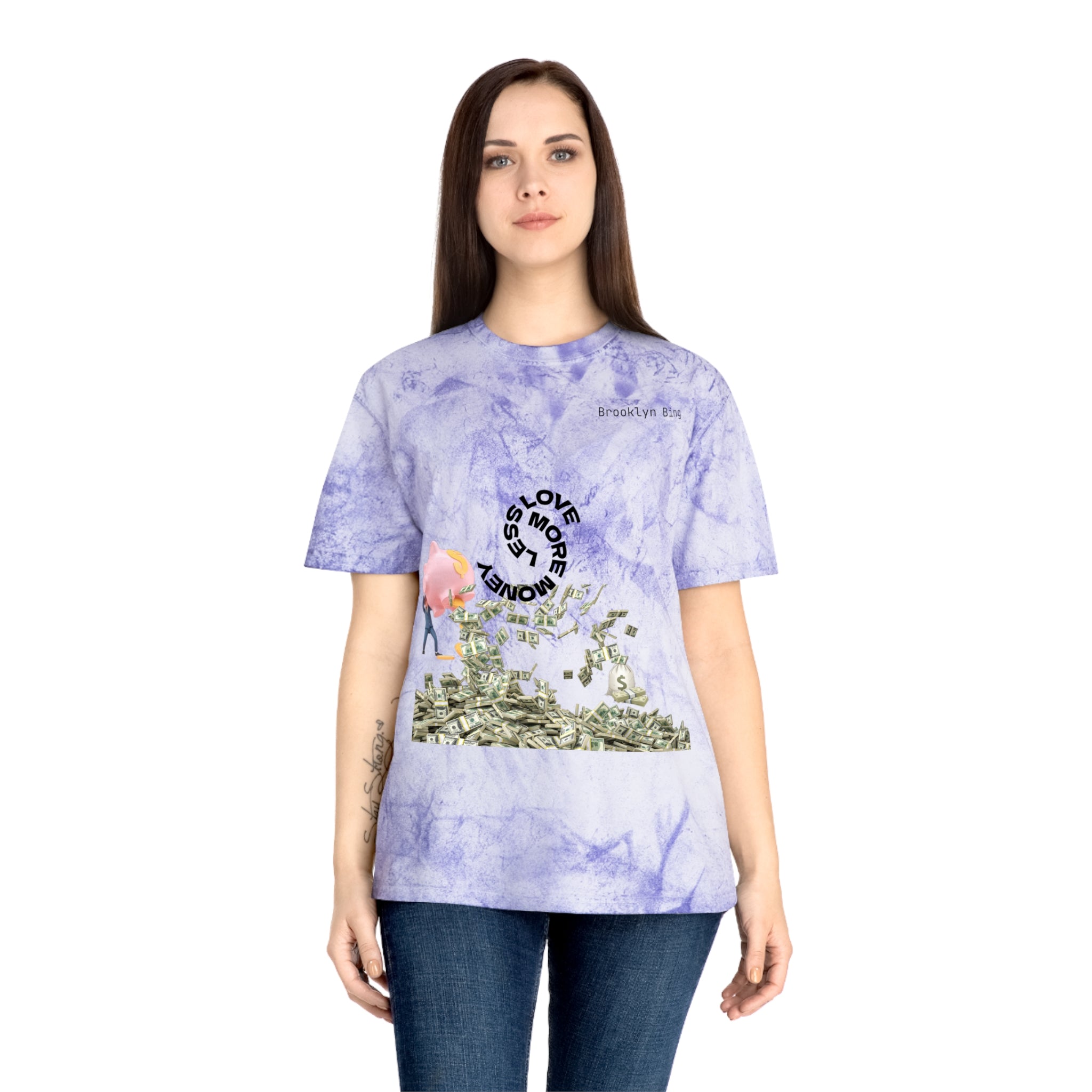 Less Love More Money Graphic Tee