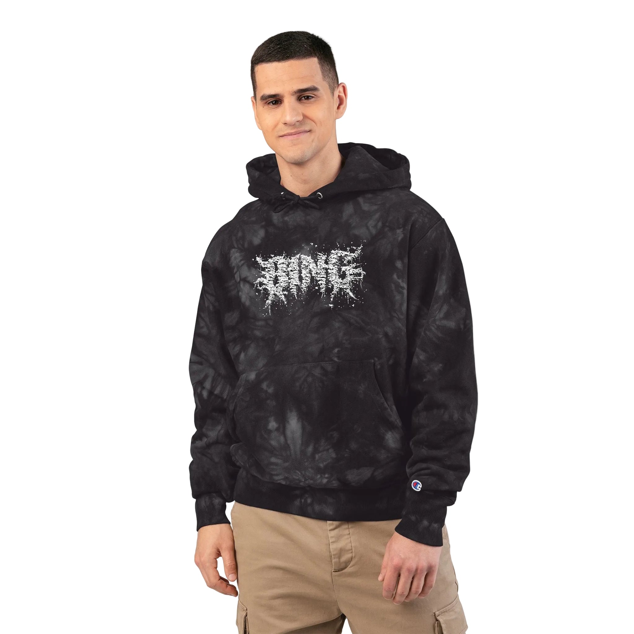 Brooklyn Bing Tie-Dye Embroidered Hoodie