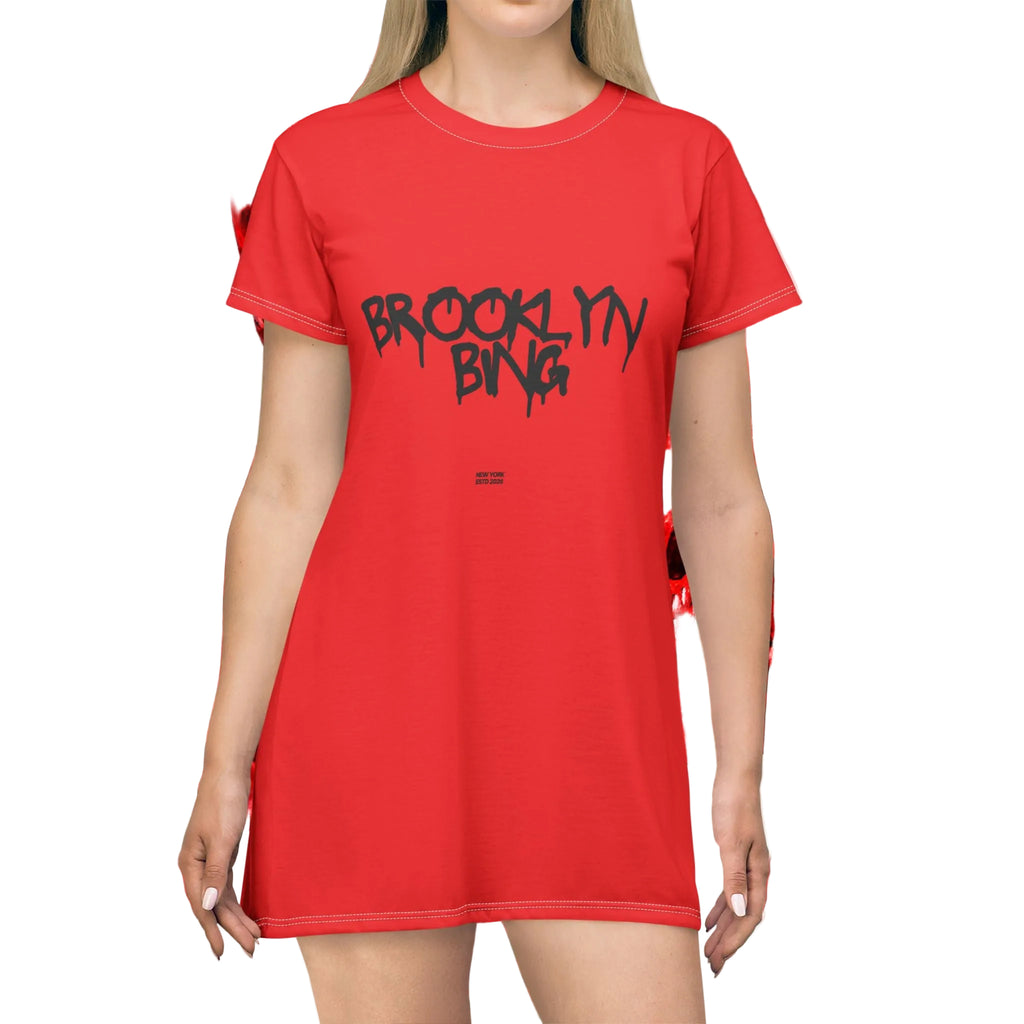 Bing Graphic T-Shirt Dress
