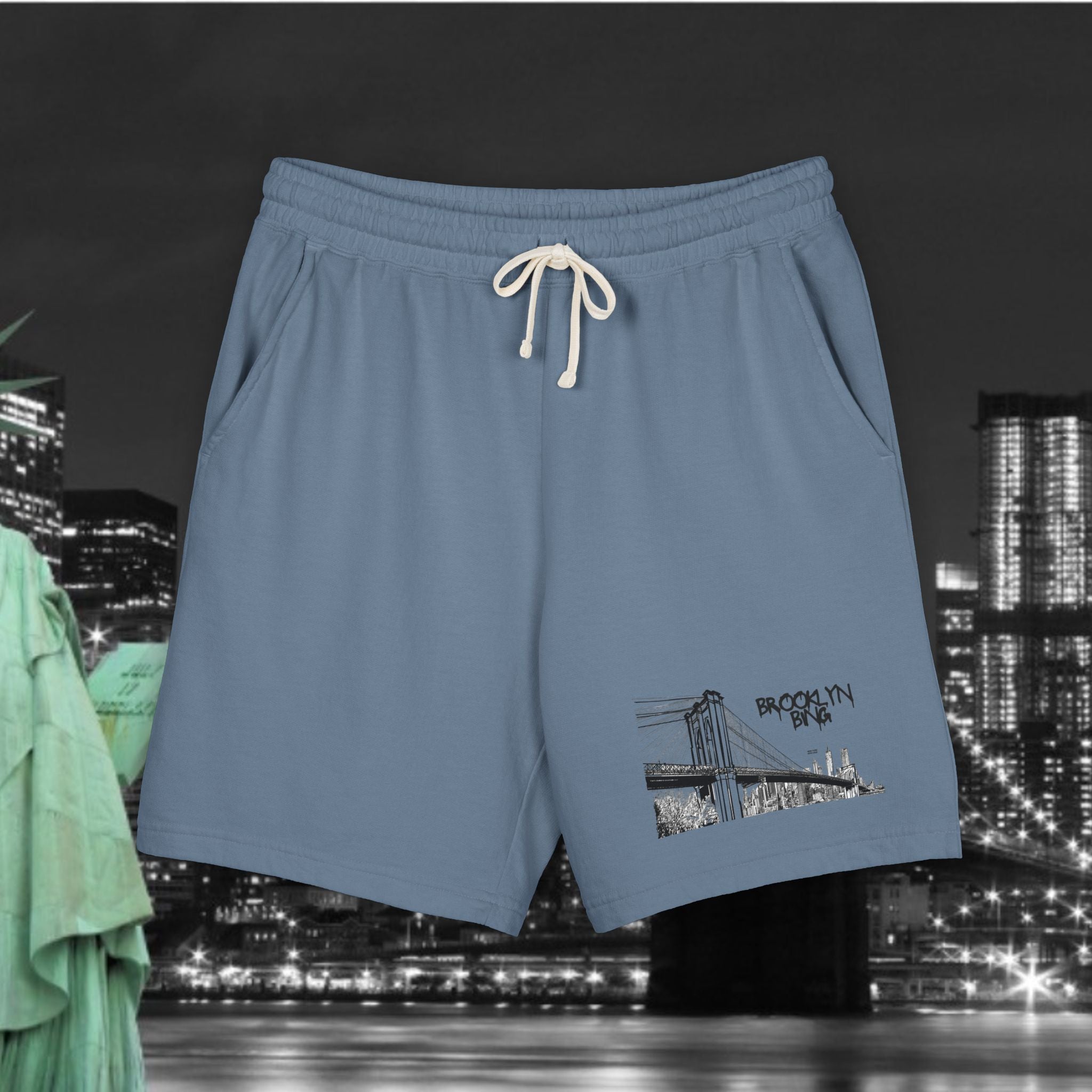 Brooklyn Graphic Fleece Shorts