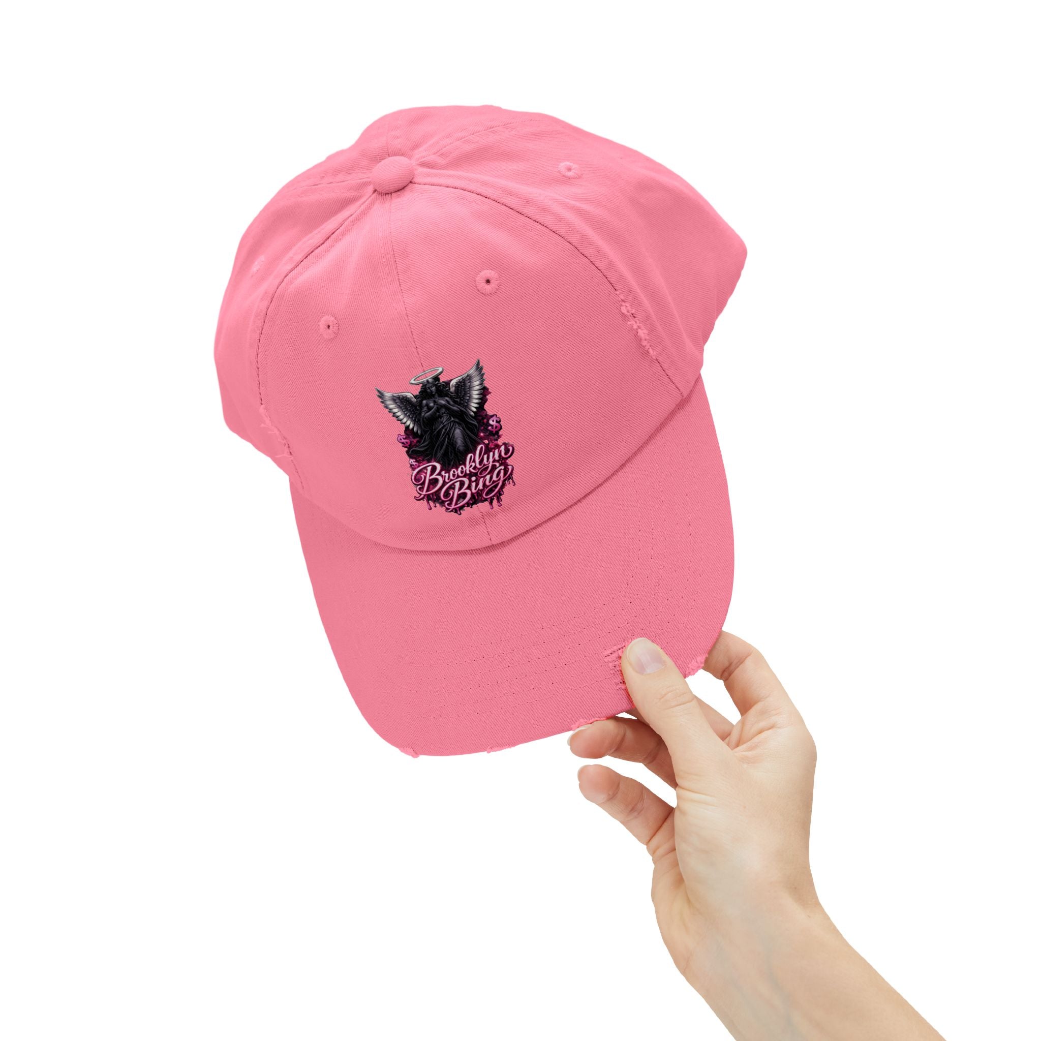 Underdog Angel Distressed Cap