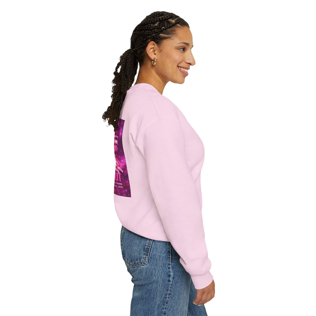 Astronaut Brooklyn Bing Graphic Pullover Sweatshirt